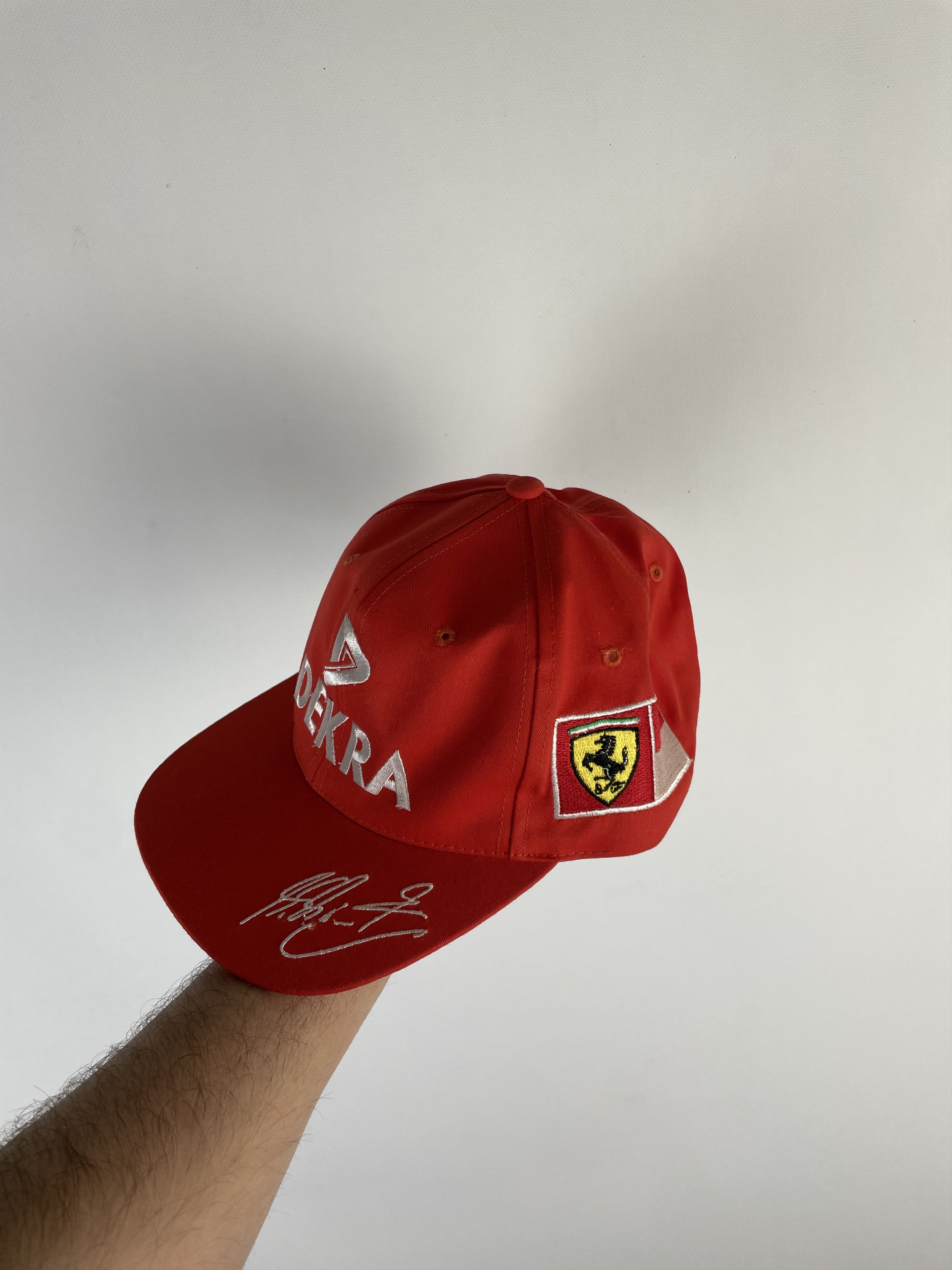Ferrari × Vintage FERRARI CAP DEKRA VINTAGE MICHAEL SCHUMACHER CAP FORMULA 1 Size ONE SIZE - 5 Thumbnail