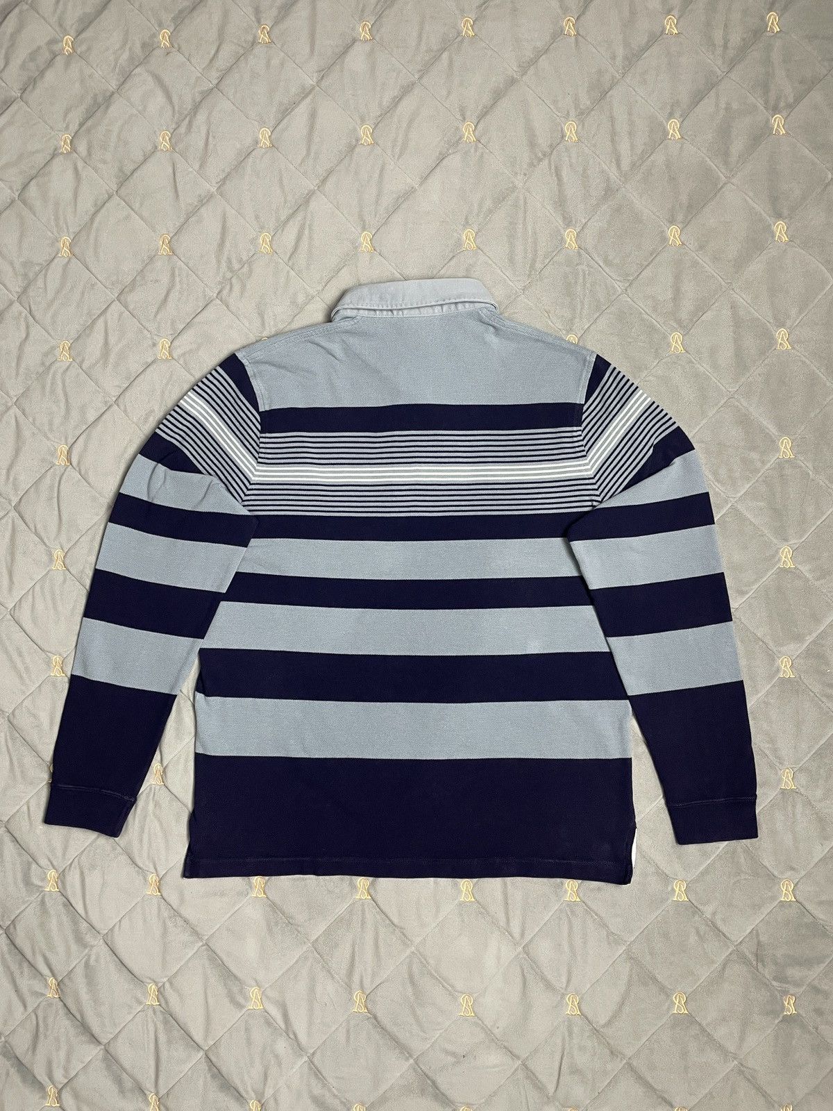 Lacoste × Vintage 🐊 Vintage Lacoste Pique Knit Long-Sleeve Shirt Size US L / EU 52-54 / 3 - 10 Thumbnail