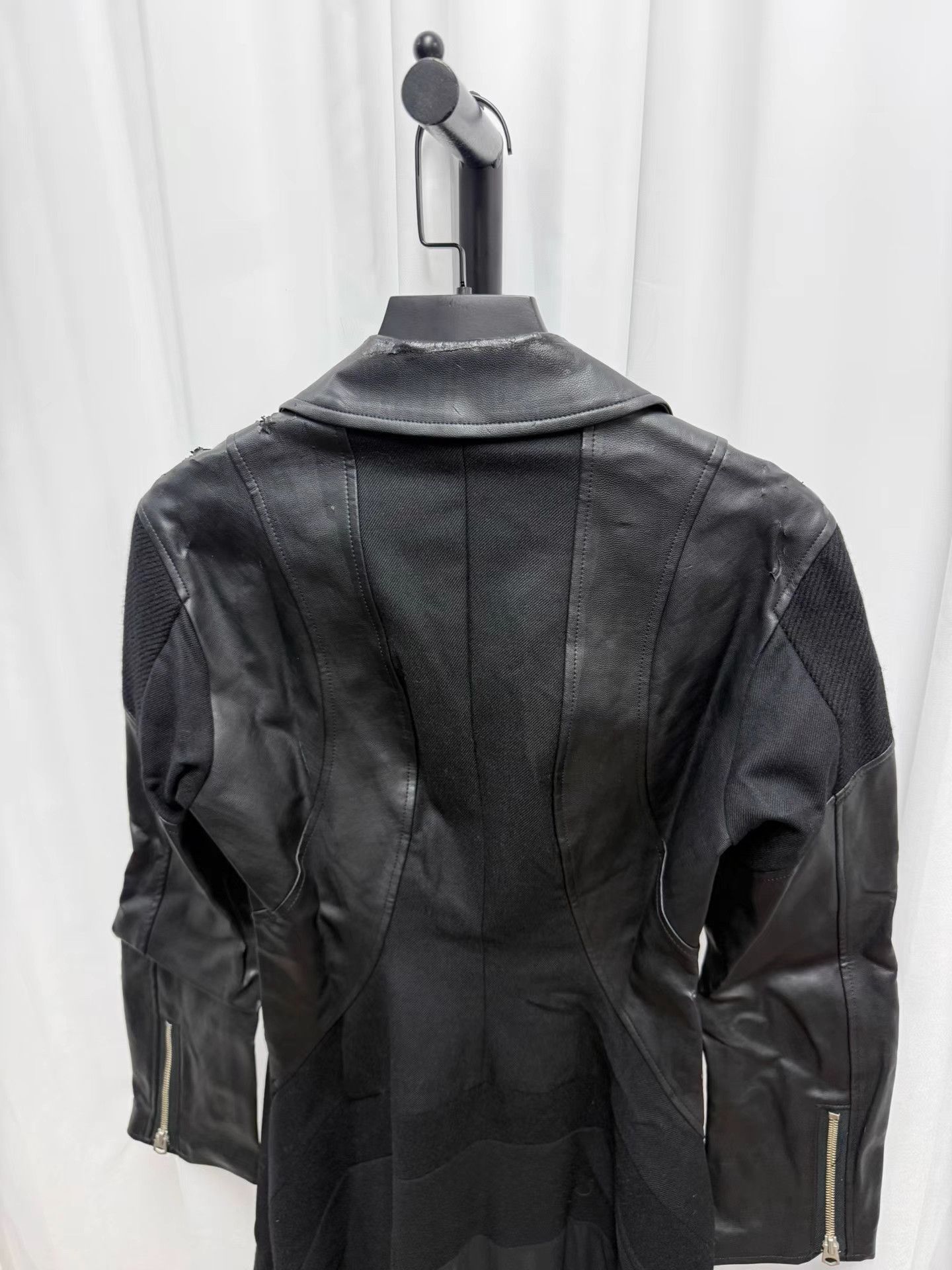 Junya Watanabe Junya Watanabe Irregular Panel Leather Jacket K20 Size US XS / EU 42 / 0 - 7 Thumbnail