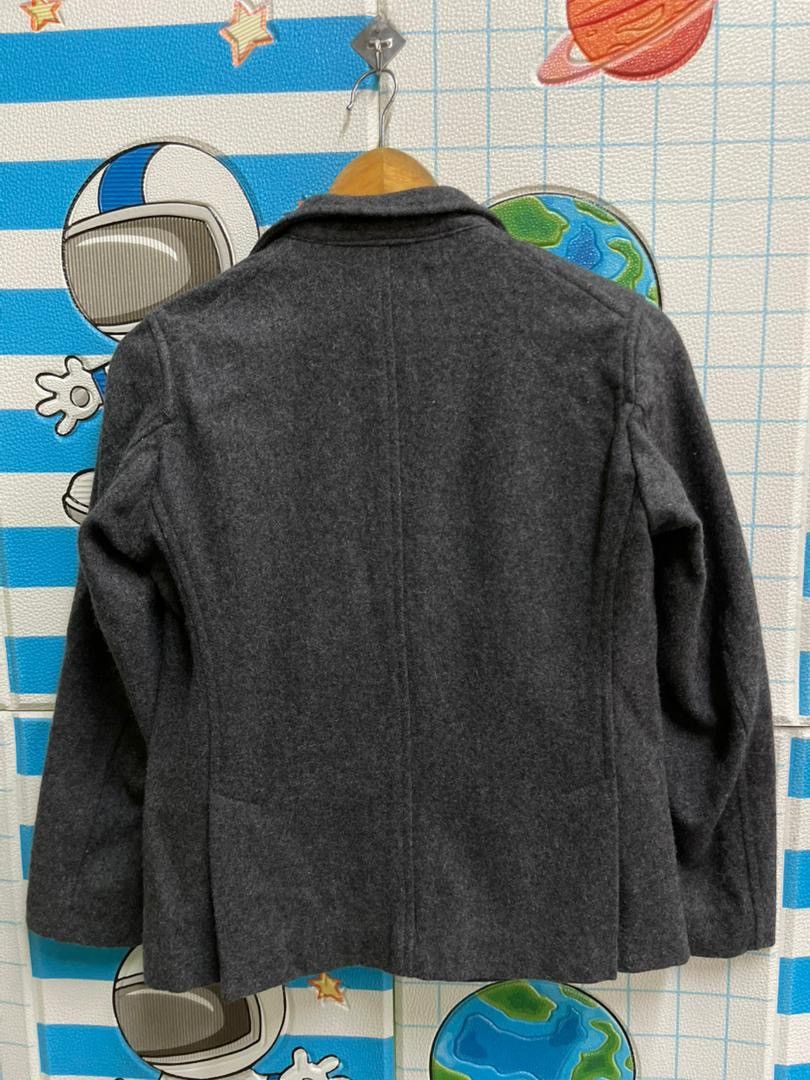 Vetra VETRA France Wool Melton Workwear Jacket Gray Made in Japan Size S / US 4 / IT 40 - 2 Thumbnail