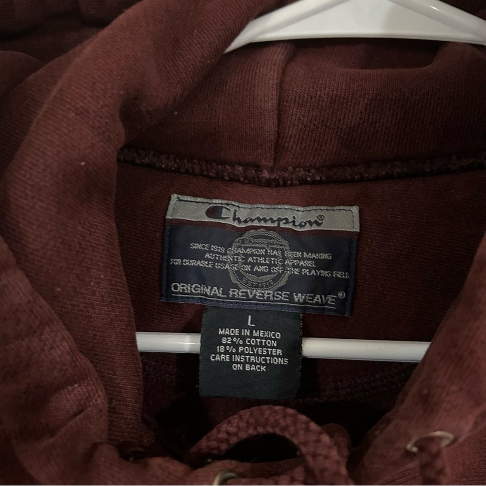 Champion Vintage Champion Xavier University Reverse Weave Sweatshirt Size US L / EU 52-54 / 3 - 3 Thumbnail