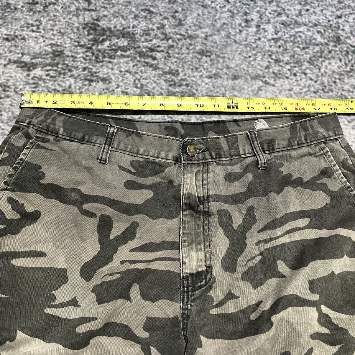 Dickies Vintage Dickies Gray Camo Shorts Y2K Utility Workwear Size US 36 / EU 52 - 7 Thumbnail