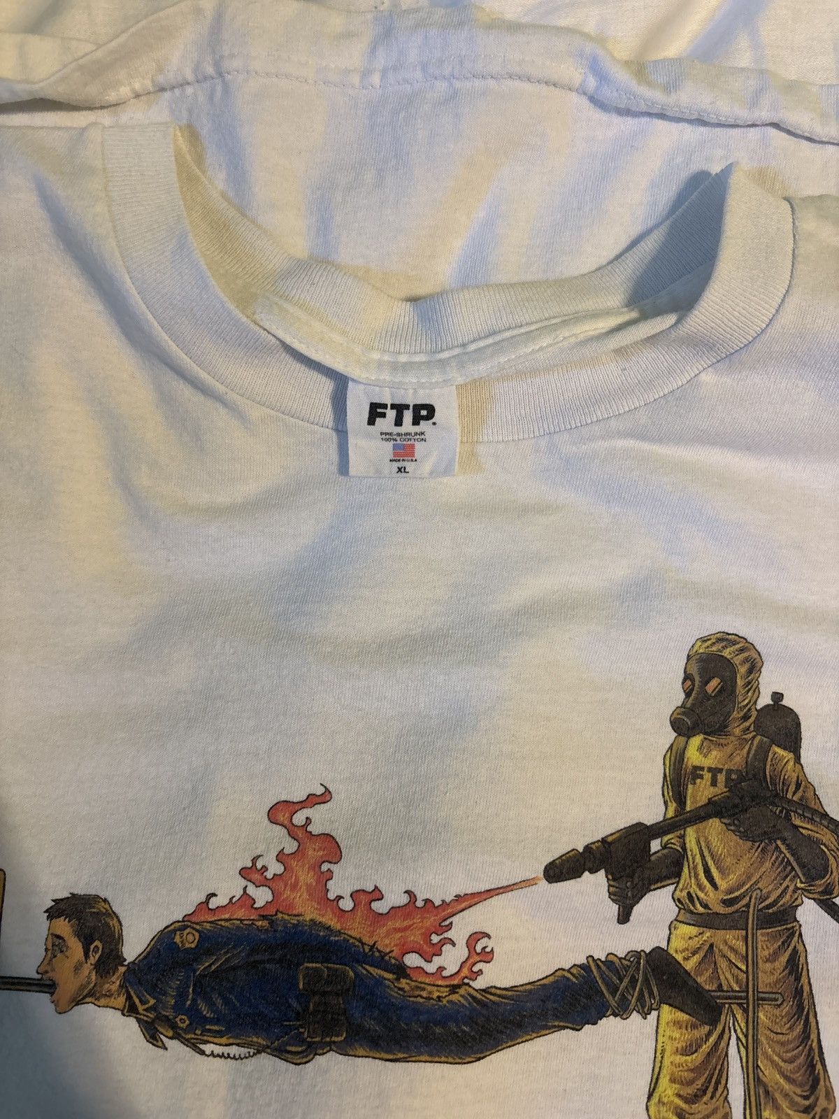 Other FTP “Pig Roast” Tee White Size US XL / EU 56 / 4 - 4 Thumbnail