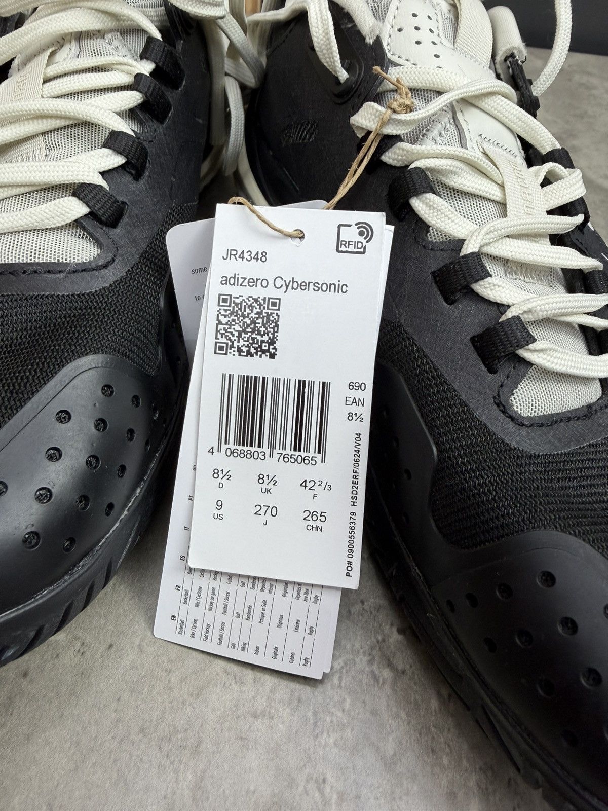 Y-3 Adidas Y-3 Adizero Cybersonic 2 Tennis Shoes Size US 9 Size US 9 / EU 42 - 9 Thumbnail