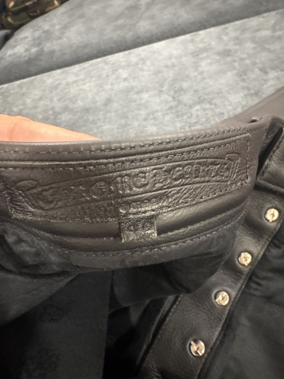 Chrome Hearts leather chrome hearts pants Size US 40 / EU 56 - 6 Thumbnail