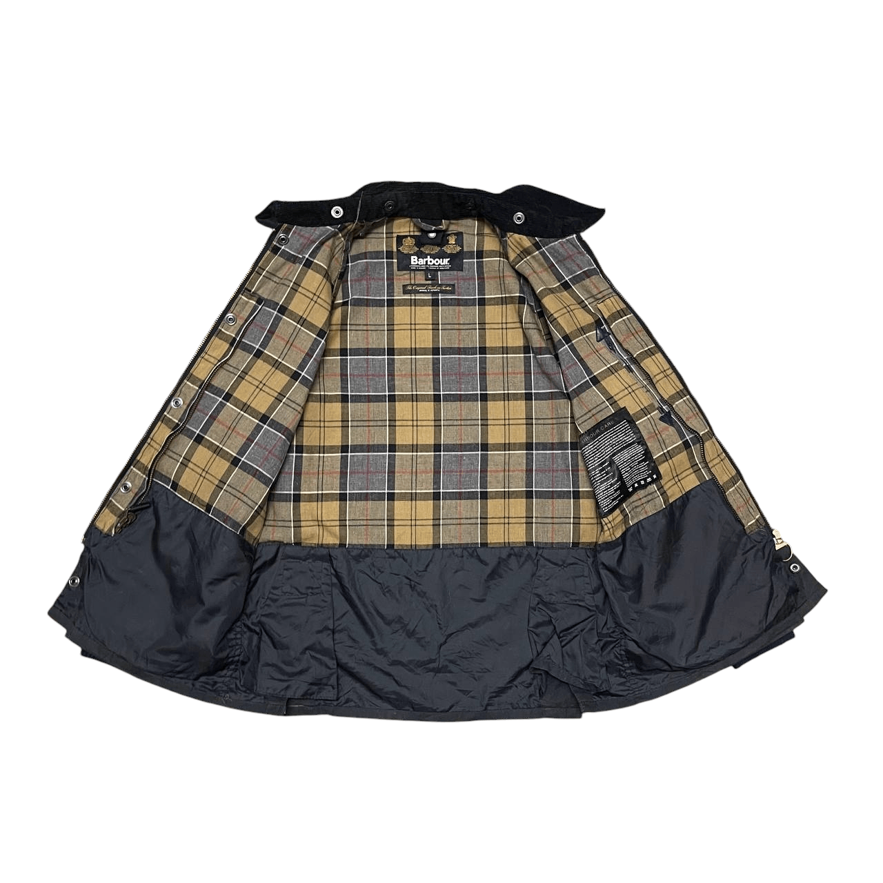 Barbour Barbour Ashby Waxed Jacket in Navy Size US S / EU 44-46 / 1 - 6 Thumbnail