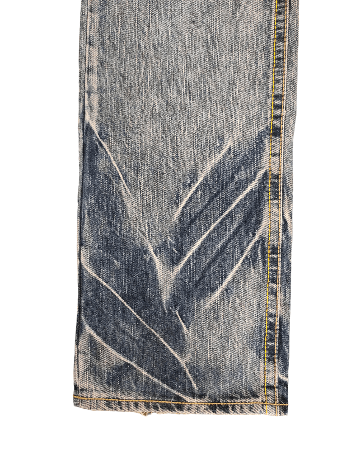 Ermenegildo Zegna EZ By Zegna Distressed Denim Jeans Ermenegildo Zegna Size US 31 - 8 Thumbnail