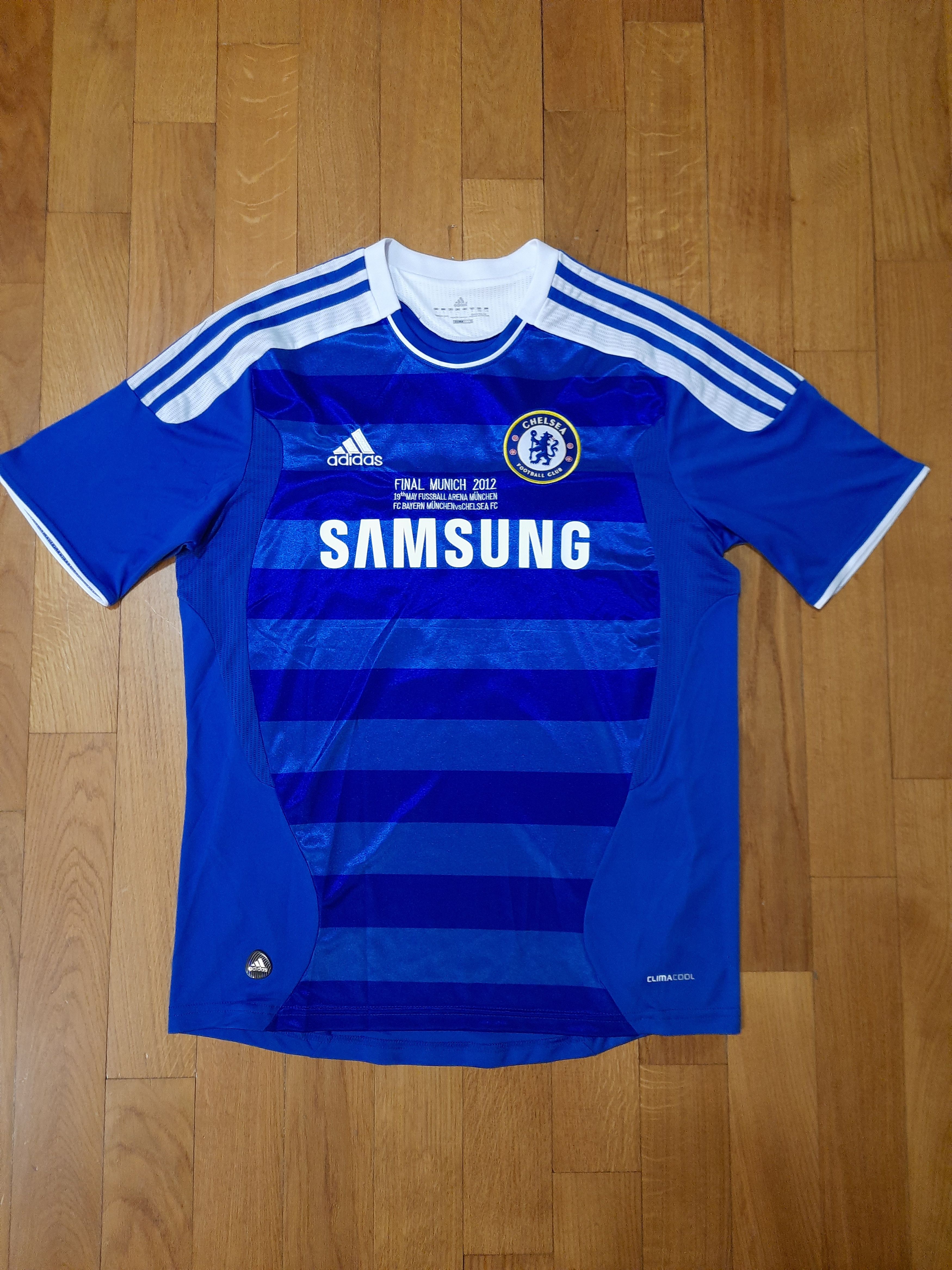 Chelsea Soccer Chelsea Ramires Champions Final 2012 Football Soccer Size US L / EU 52-54 / 3 - 2 Thumbnail