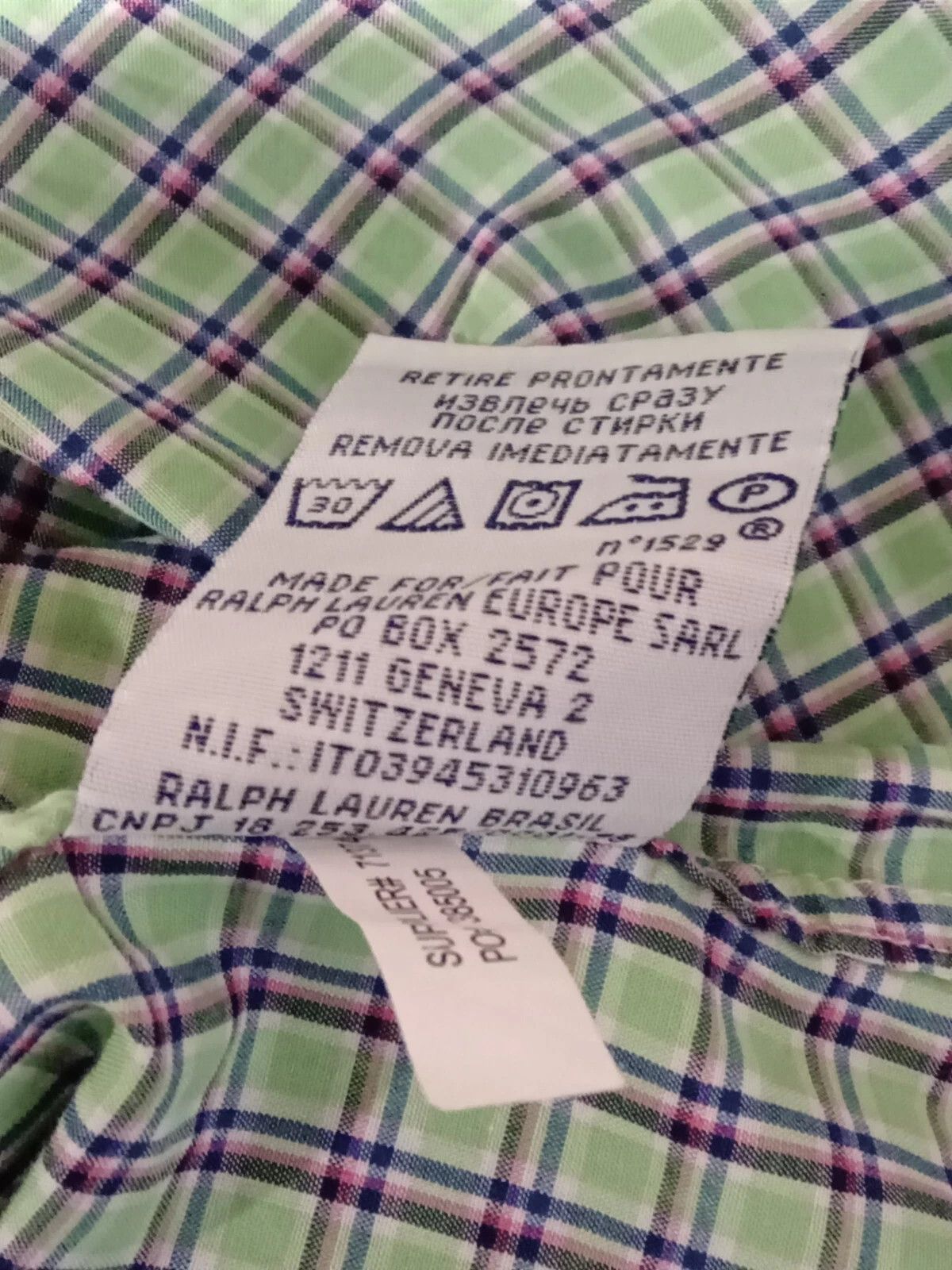 Polo Ralph Lauren Polo Ralph Lauren Slim Fit Short Sleeve Shirt Size US L / EU 52-54 / 3 - 9 Thumbnail