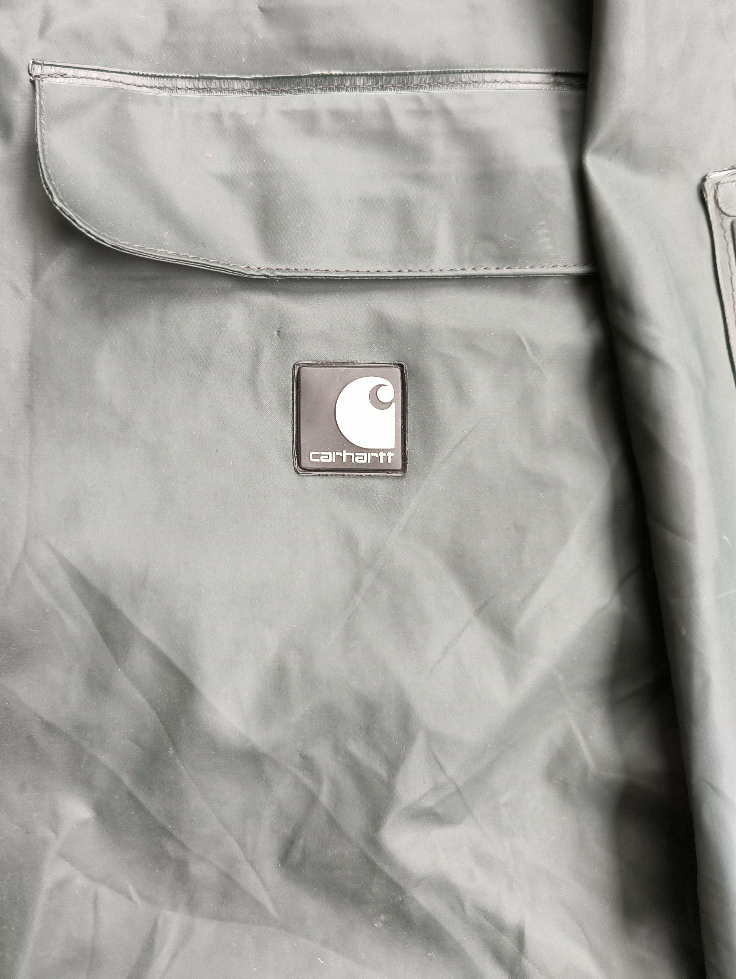 Carhartt CARHARTT Polyvinyl Chloride hoodie rain jacket Size US L / EU 52-54 / 3 - 2 Thumbnail