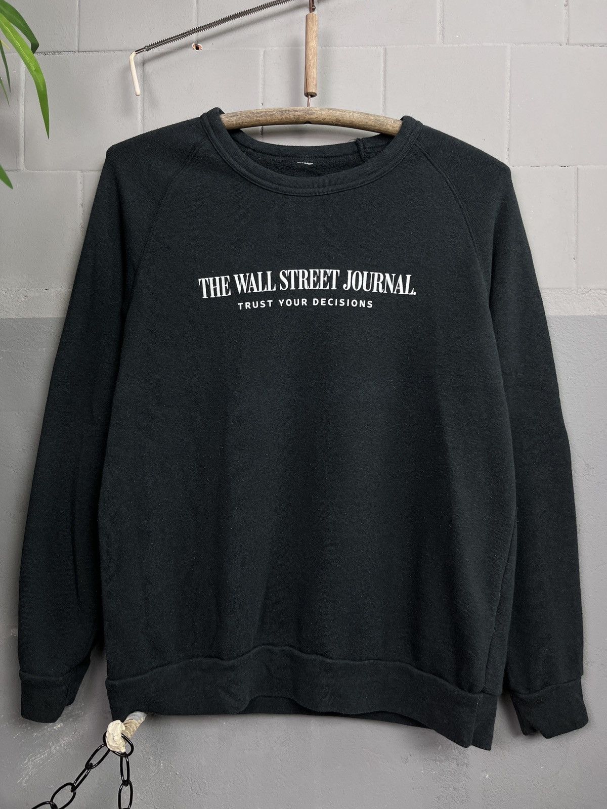 Vintage 1990s THE WALL STREET JOURNAL - TRUST YOUR DECISIONS - 1651 Size US L / EU 52-54 / 3 - 2 Thumbnail