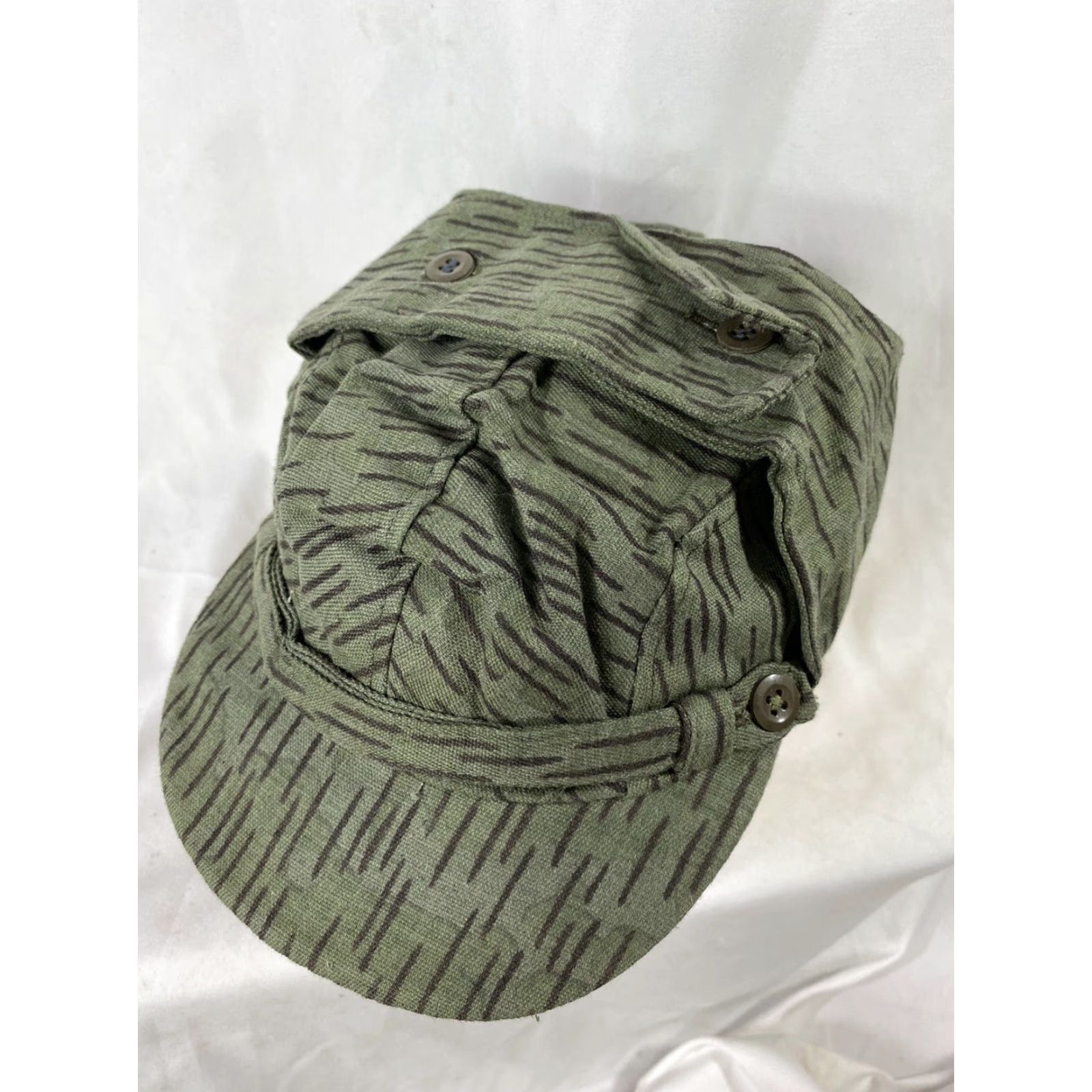 Vintage VINTAGE Czech Splinter Camouflage Cap Hat HaT Cap Adult 7 1/4 Mens Womens Boys Girls Size ONE SIZE - 2 Thumbnail