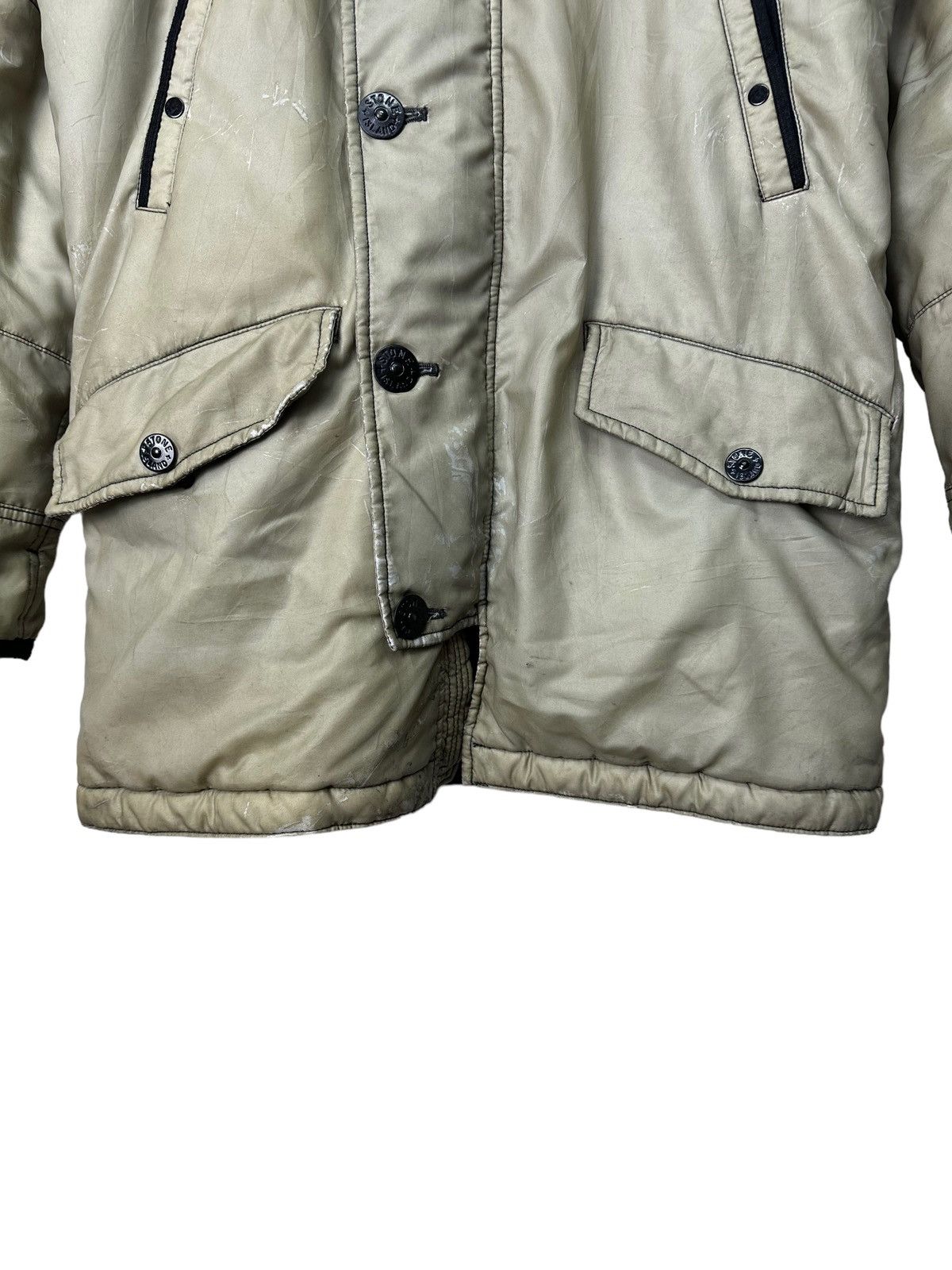 AU 2012 Stone Island Thermo Reflective Quilted Jacket