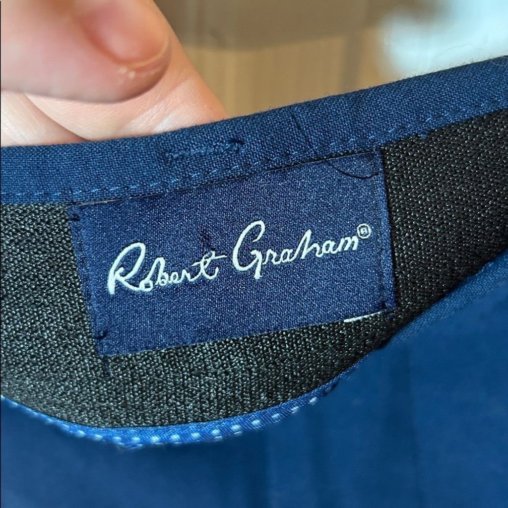 Robert Graham ROBERT GRAHAM CASUAL PANTS MENS 38 x 32 poly viscose Size US 38 / EU 54 - 3 Thumbnail