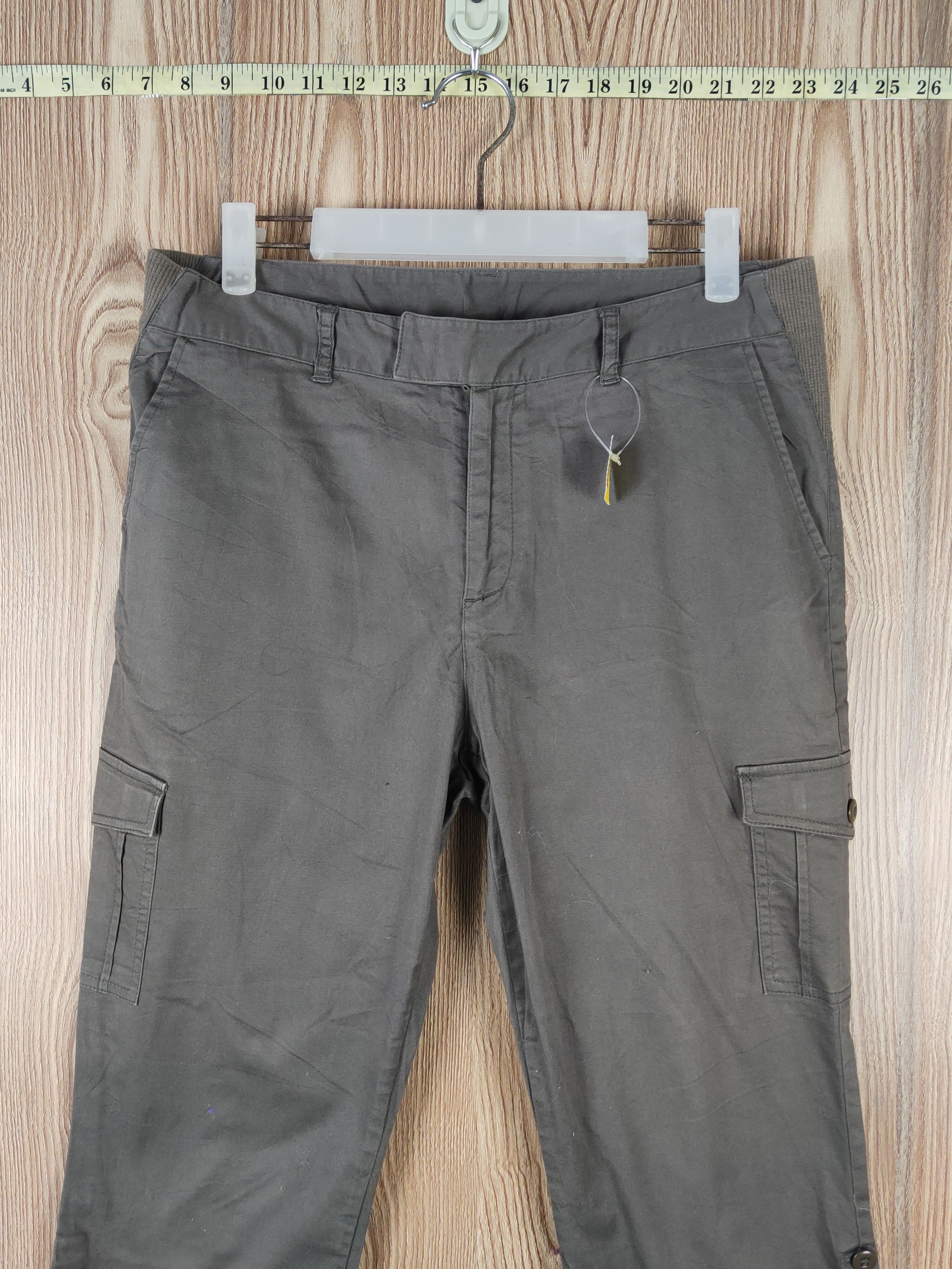Japanese Brand Japanese Brand Dark Brown Multipocket Cargo Pants #W317 Size 30" / US 8 / IT 44 - 2 Thumbnail