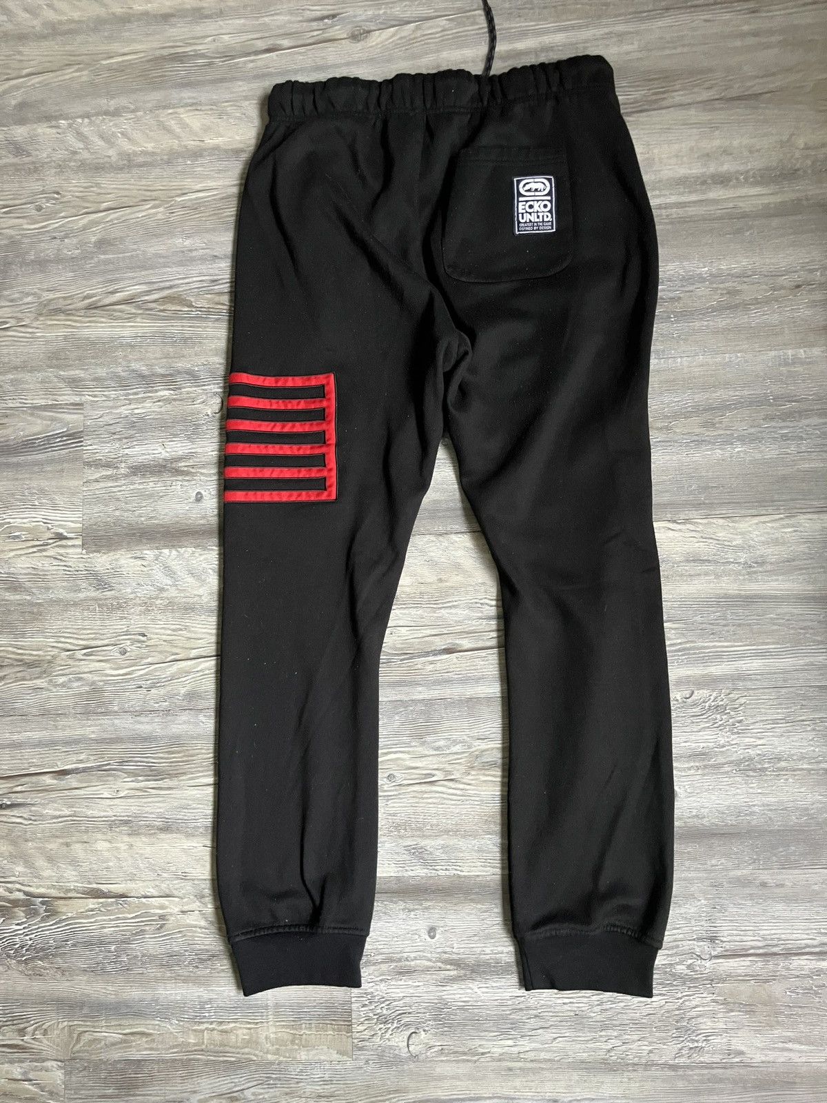 Ecko Unltd. Black And Red Ecko Unltd Sweatpants Size m Size US 30 / EU 46 - 2 Thumbnail