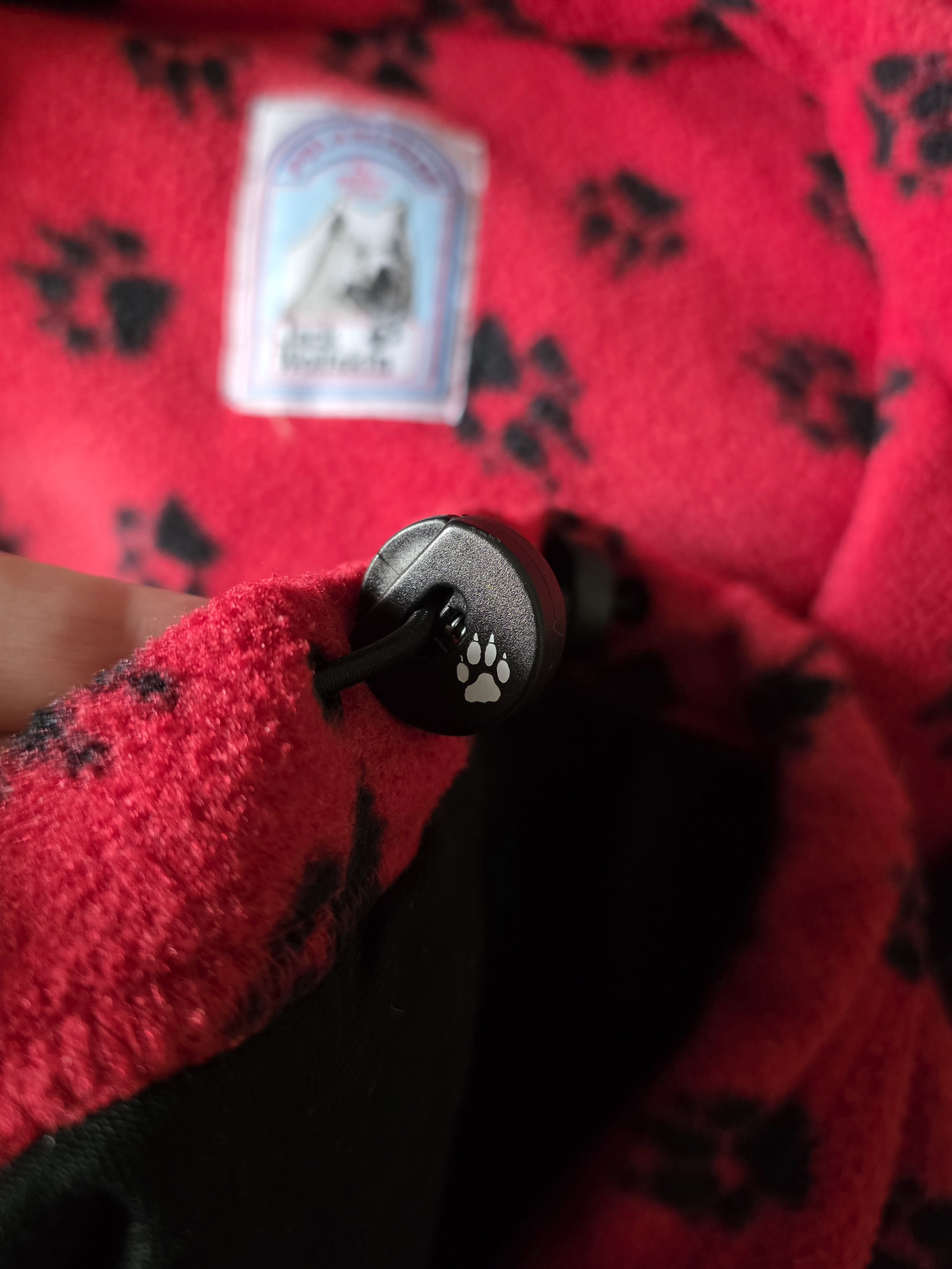 Jack Wolfskin Jack Wolfskin polar vintage xxl red Fleece paw print Size US XXL / EU 58 / 5 - 12 Thumbnail