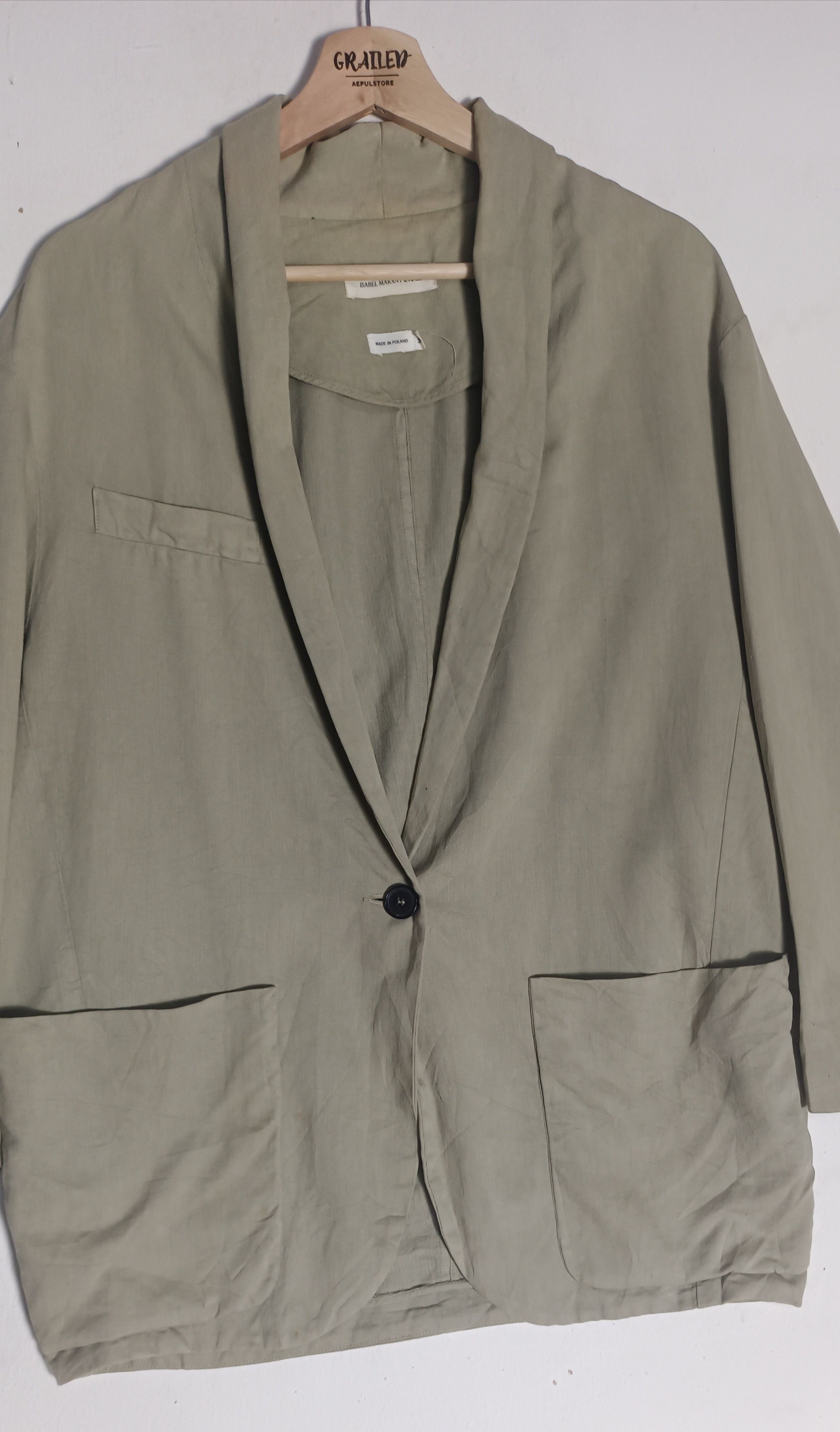 Isabel Marant Vintage Folk Oversized Blazer by Étoile Isabel Marant. Size L / US 10 / IT 46 - 5 Thumbnail