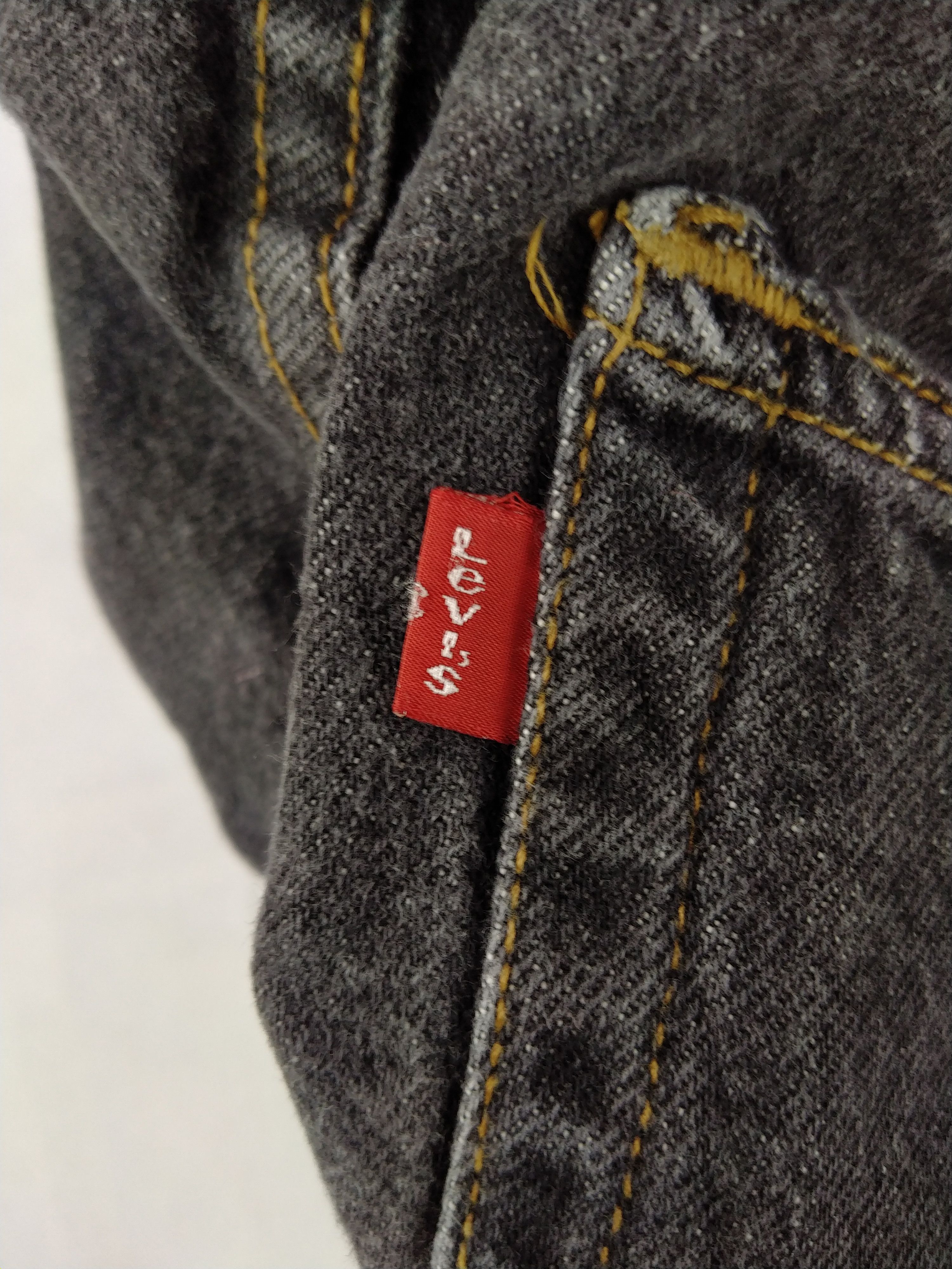 Levi's Vintage Levi's 501 Black USA 39x30.5 Denim -JN291 Size US 39 - 5 Thumbnail