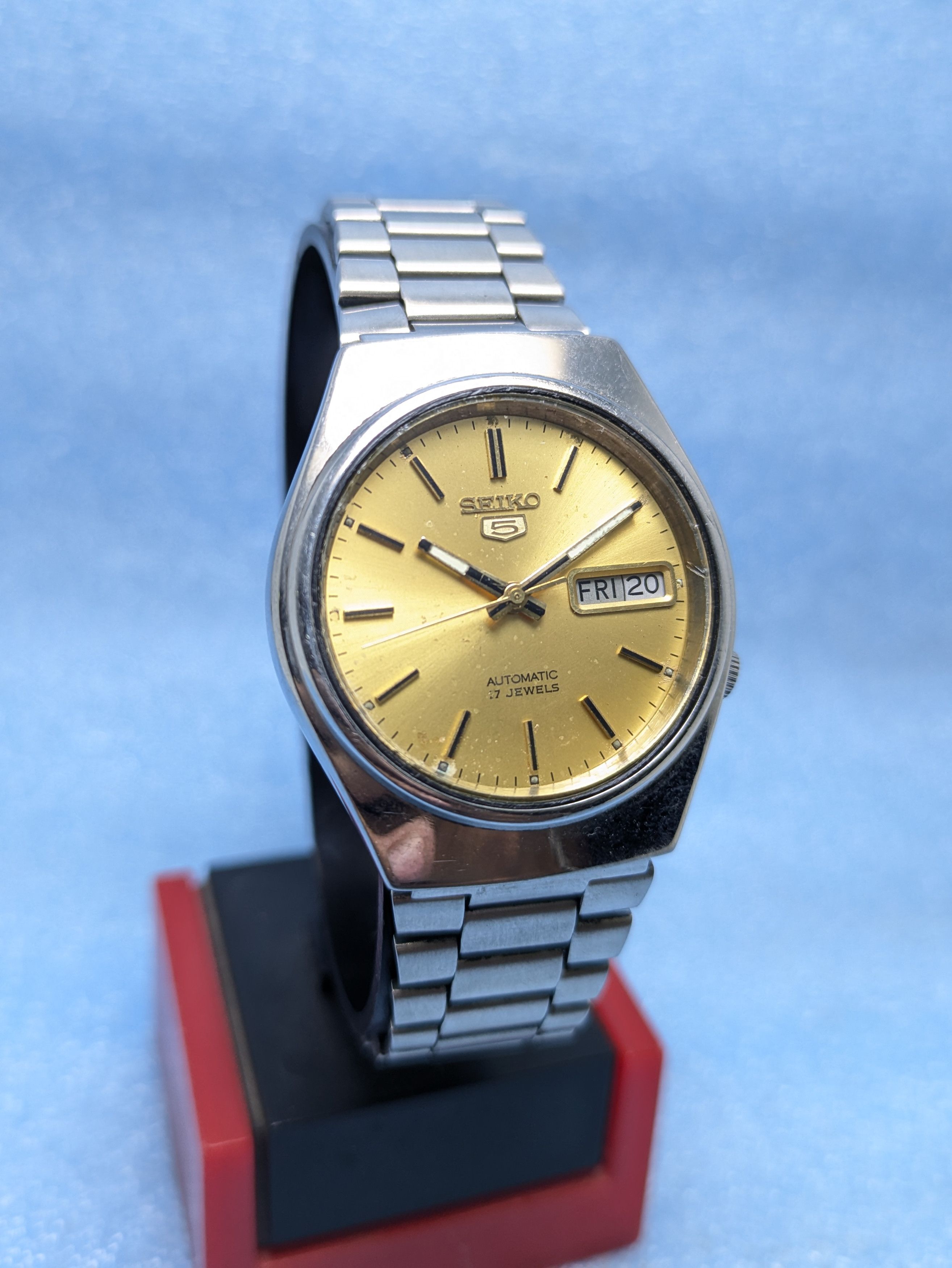 Seiko Rare Vintage Seiko 5 Automatic Day Date Movement No Size ONE SIZE - 3 Thumbnail