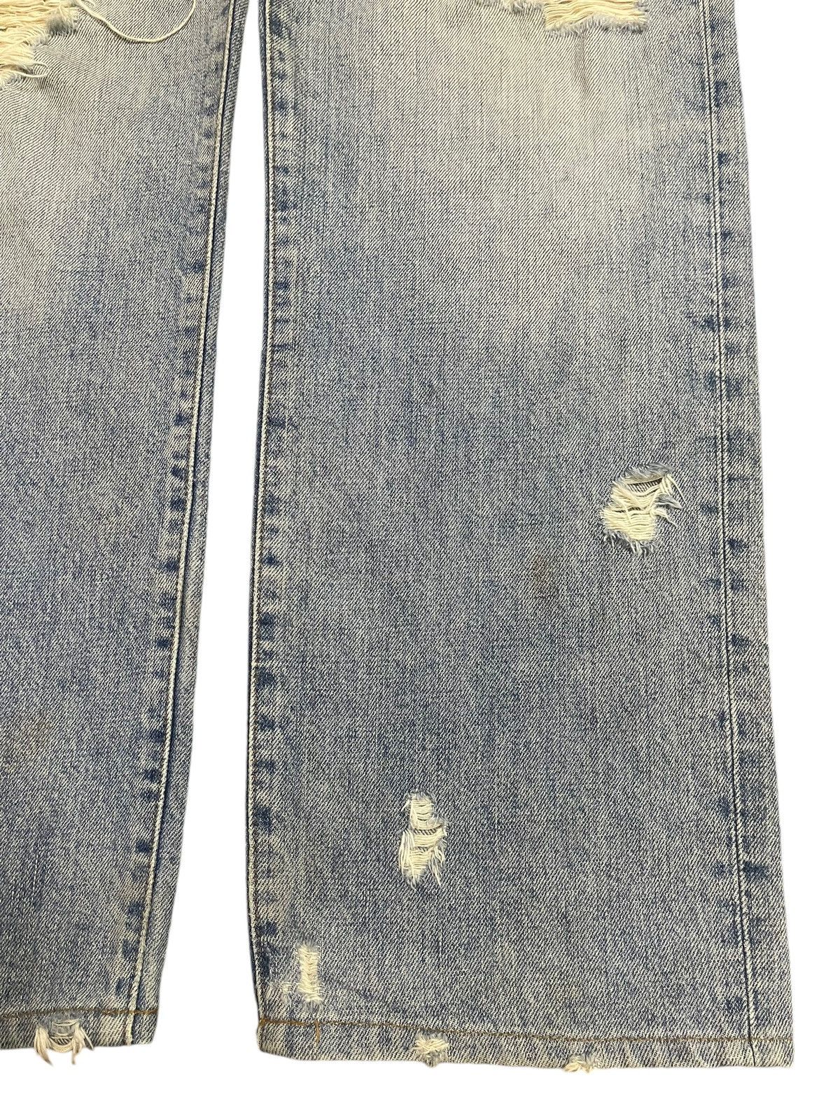 Edwin Vintage 90s Edwin Blue Faded Wash Distressed Baggy Jeans Size US 32 / EU 48 - 8 Thumbnail