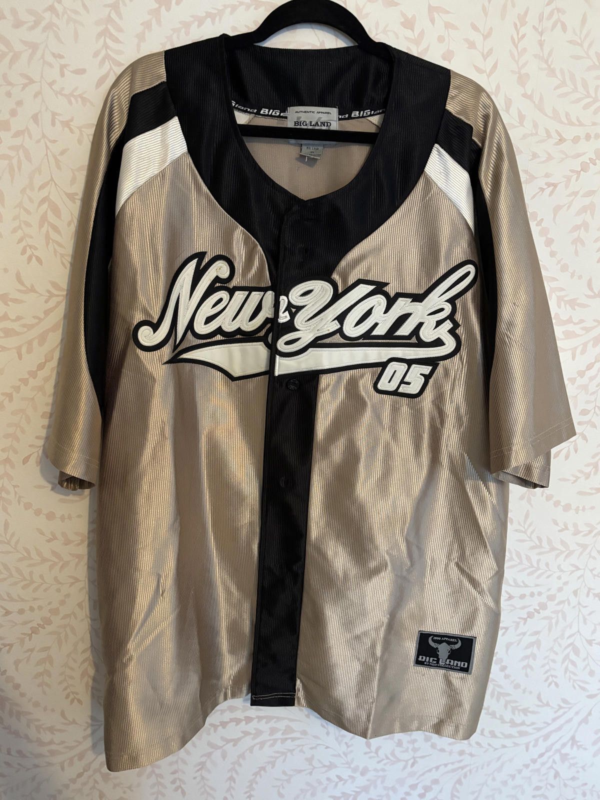 Other Vintage Y2K Men's New York 05 Baseball Jersey Size US XL / EU 56 / 4 - 1 Thumbnail