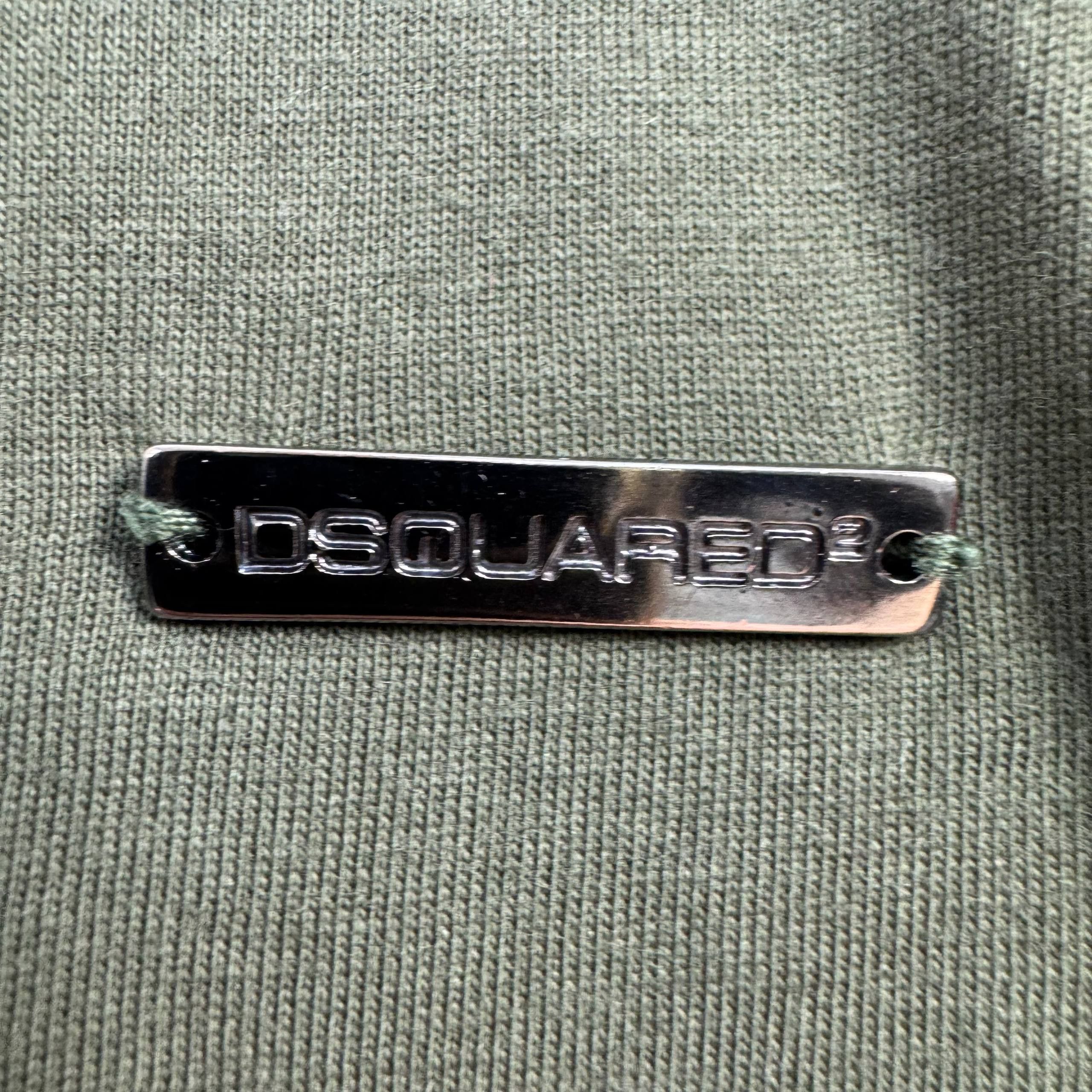 Dsquared2 Dsquared2 Basic Logo T-Shirt Khaki Green Mens Size S Size US S / EU 44-46 / 1 - 3 Thumbnail