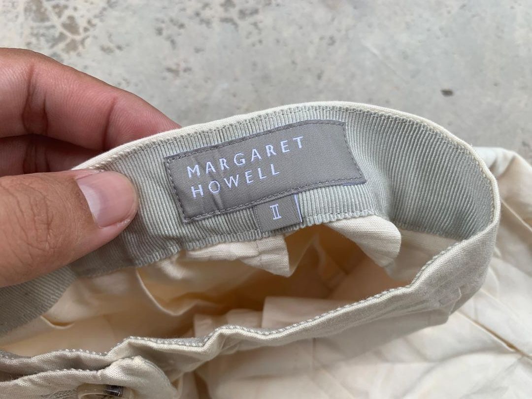 Designer × Margaret Howell × Vintage Margaret Howell Button Midi Skirt Size 27" / US 4 / IT 40 - 3 Thumbnail
