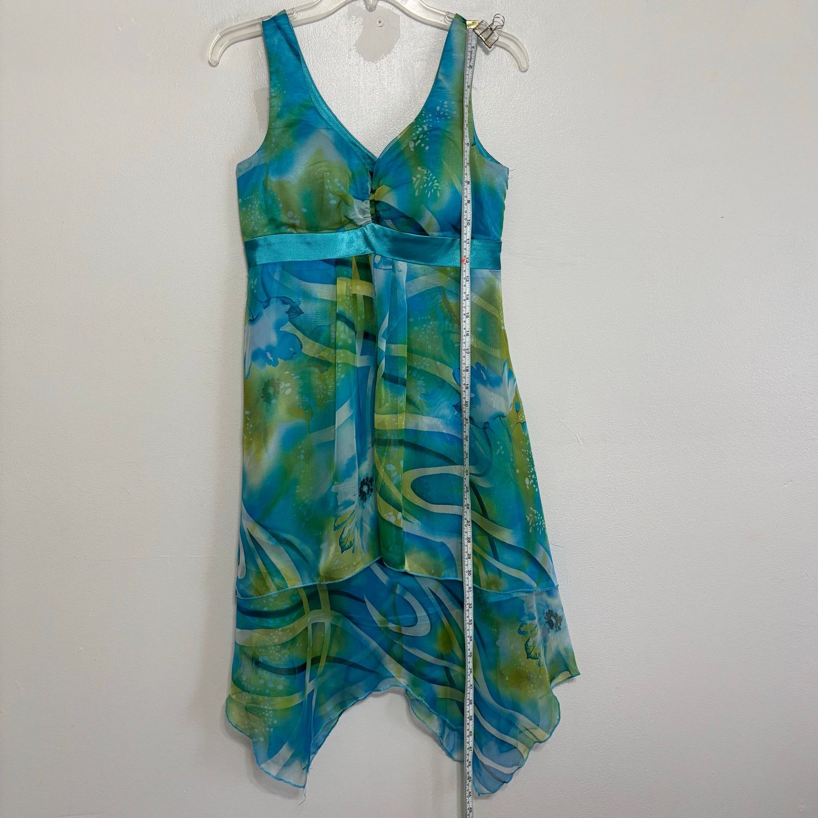 Other Ever-Pretty Watercolor Handkerchief Hem Dress Size 6 Size M / US 6-8 / IT 42-44 - 3 Thumbnail