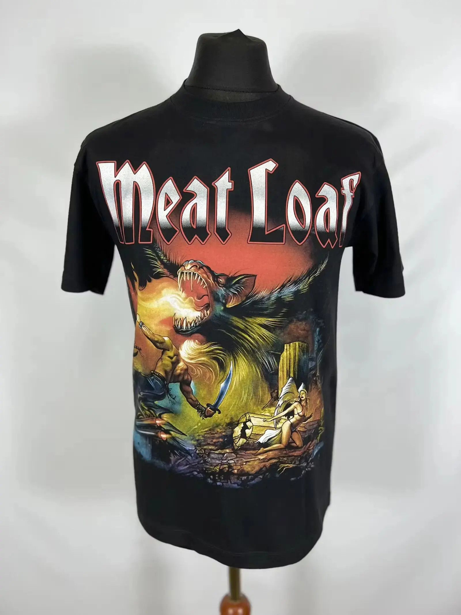 Band Tees Meat Loaf merchendise vintage T-shirt Size US M / EU 48-50 / 2 - 1 Thumbnail