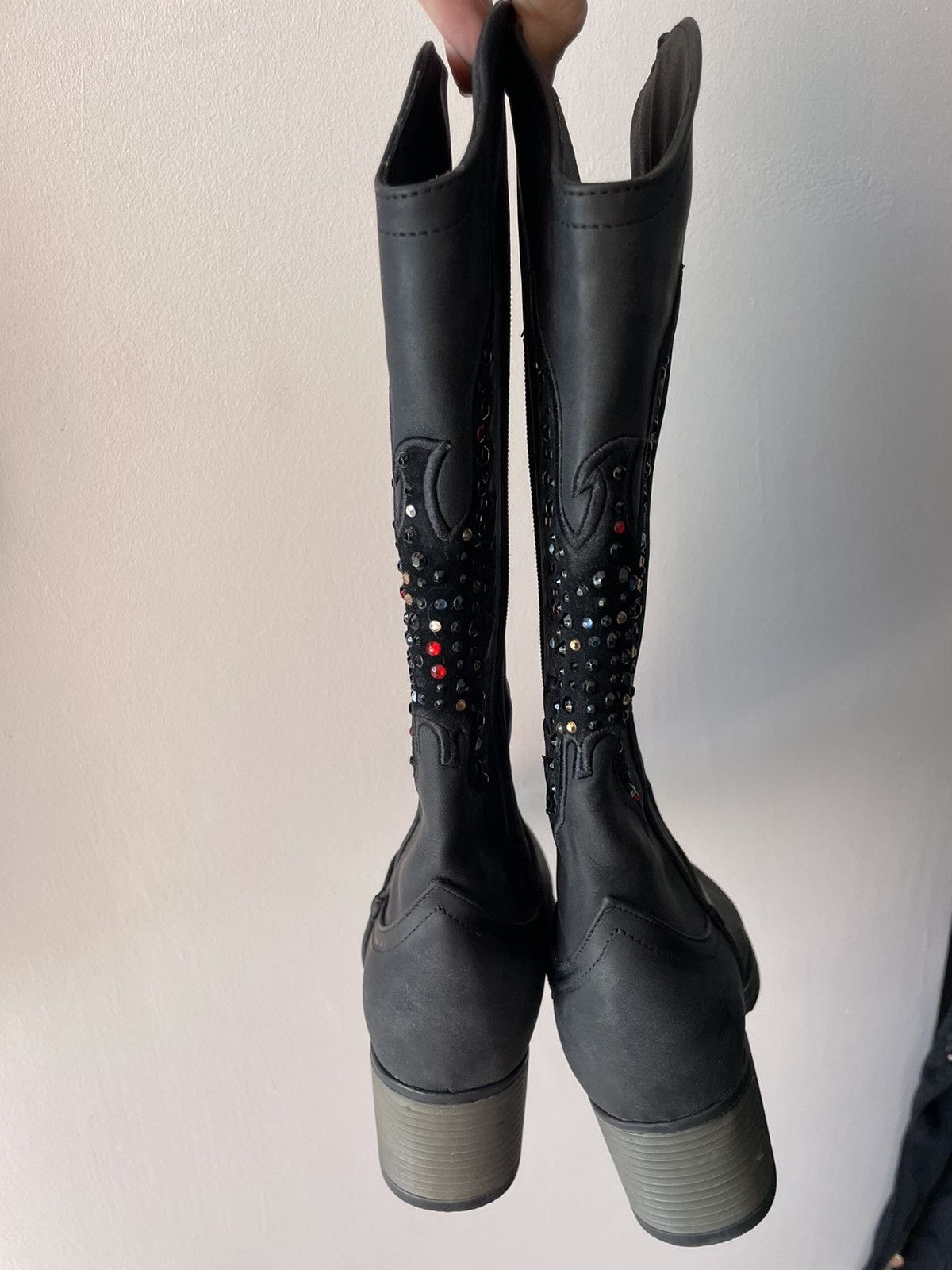 Vintage y2k leather boots Size US 9 / IT 39 - 13 Thumbnail