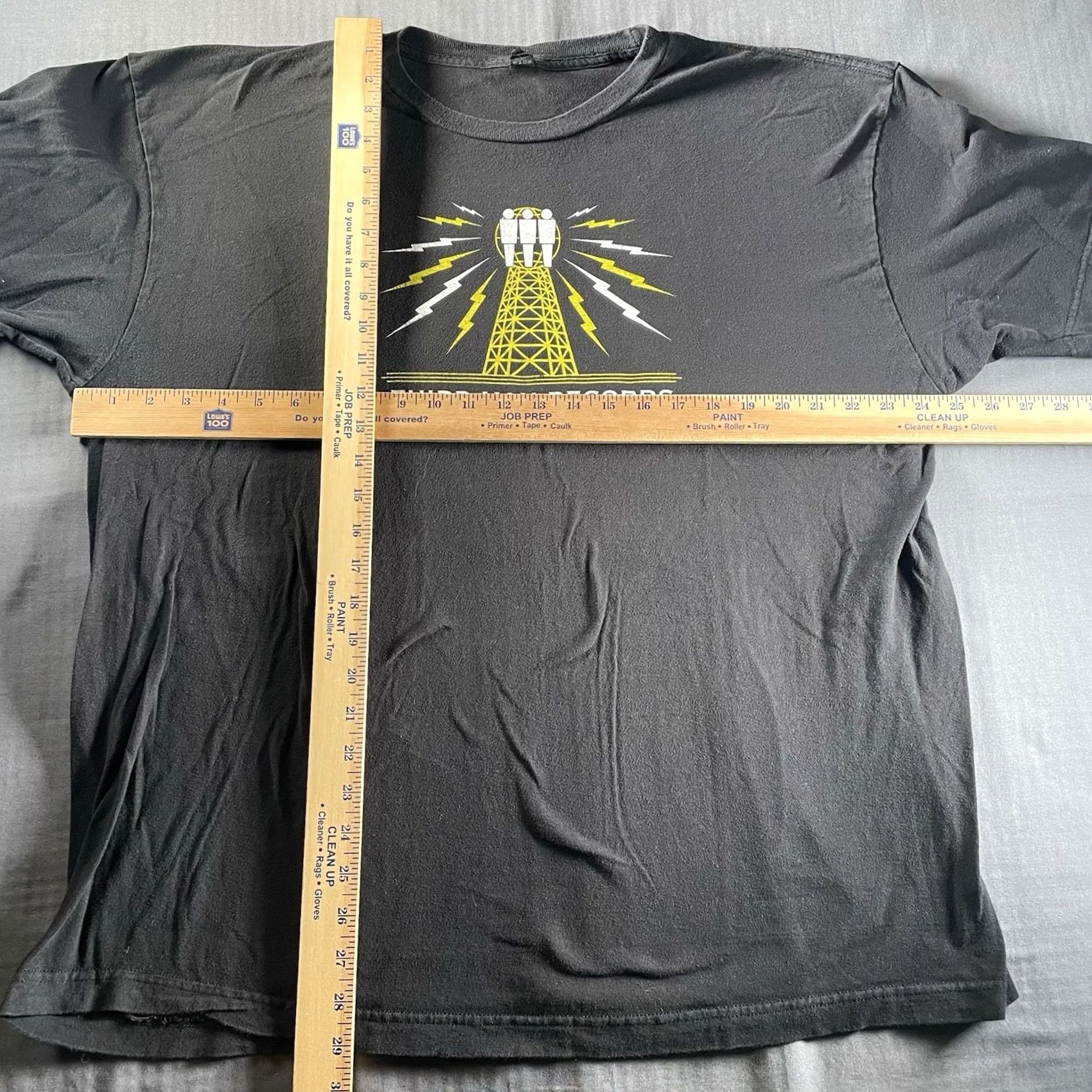 Vintage Third Man Records Shirt Mens 2XL Rock Indie Blues Jack White Stripe Shirt Size US XXL / EU 58 / 5 - 4 Thumbnail