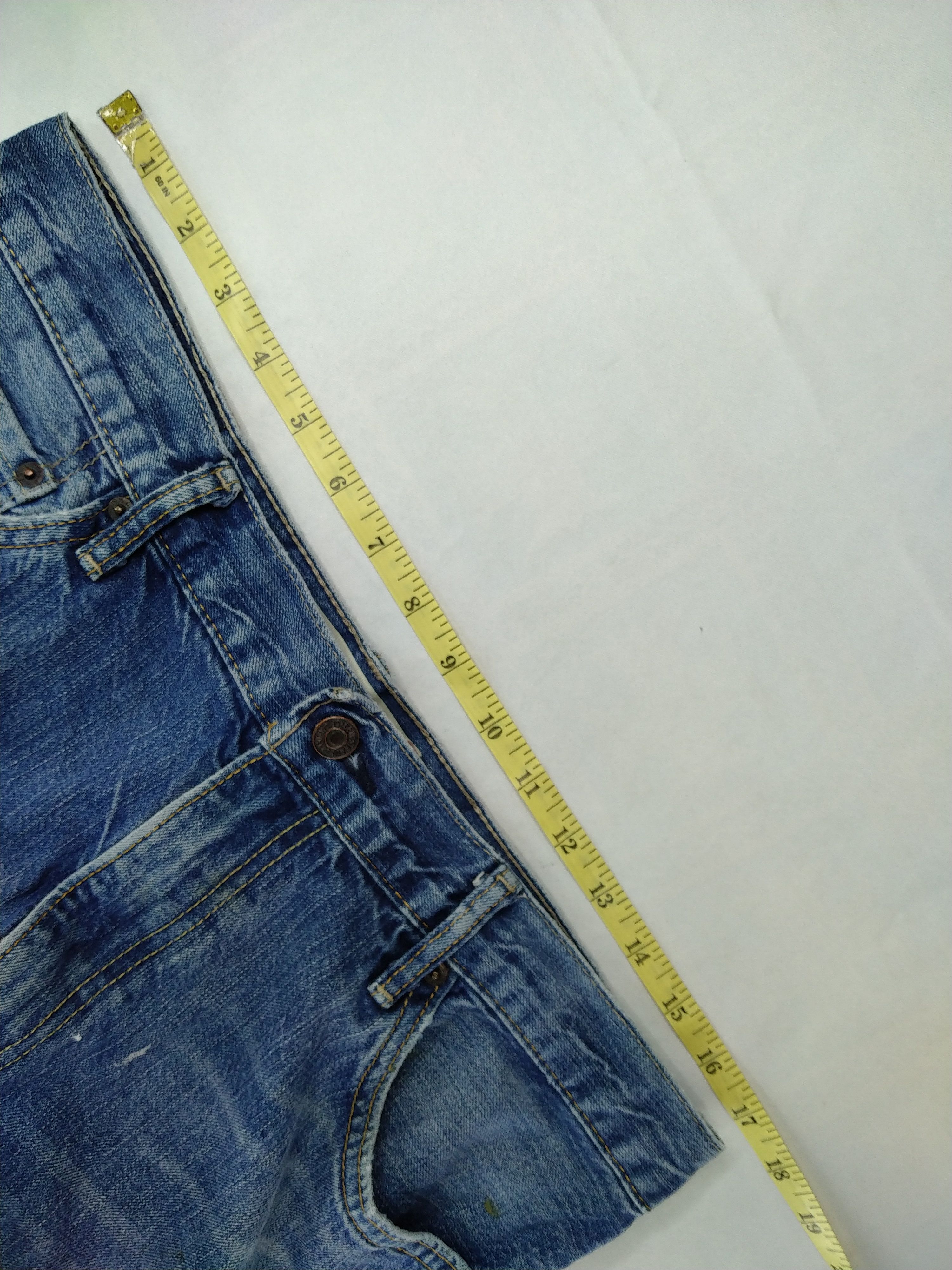 Levi's Distressed Vintage Levi's 505 Straight Fit Denim -JN702 Size US 34 / EU 50 - 5 Thumbnail