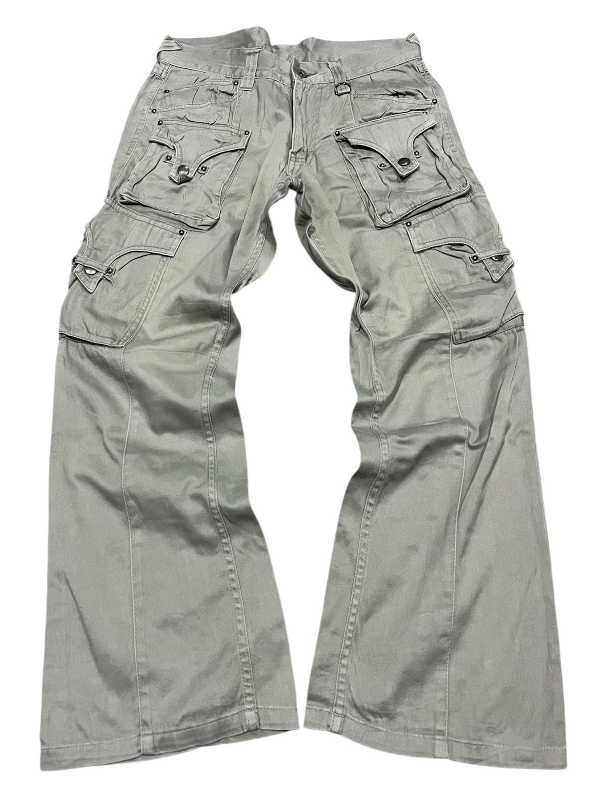 Hideaways Nicole Club For Men Flared Cargo Pants