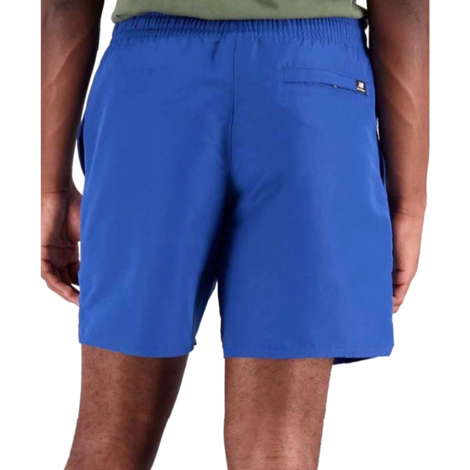 New Balance NWT New Balance Men's Essentials Reimagined Woven Short - Atlantic Blue - Sz S - Athletic Activewear Short, Blue, Men, S Size US 29 - 3 Thumbnail
