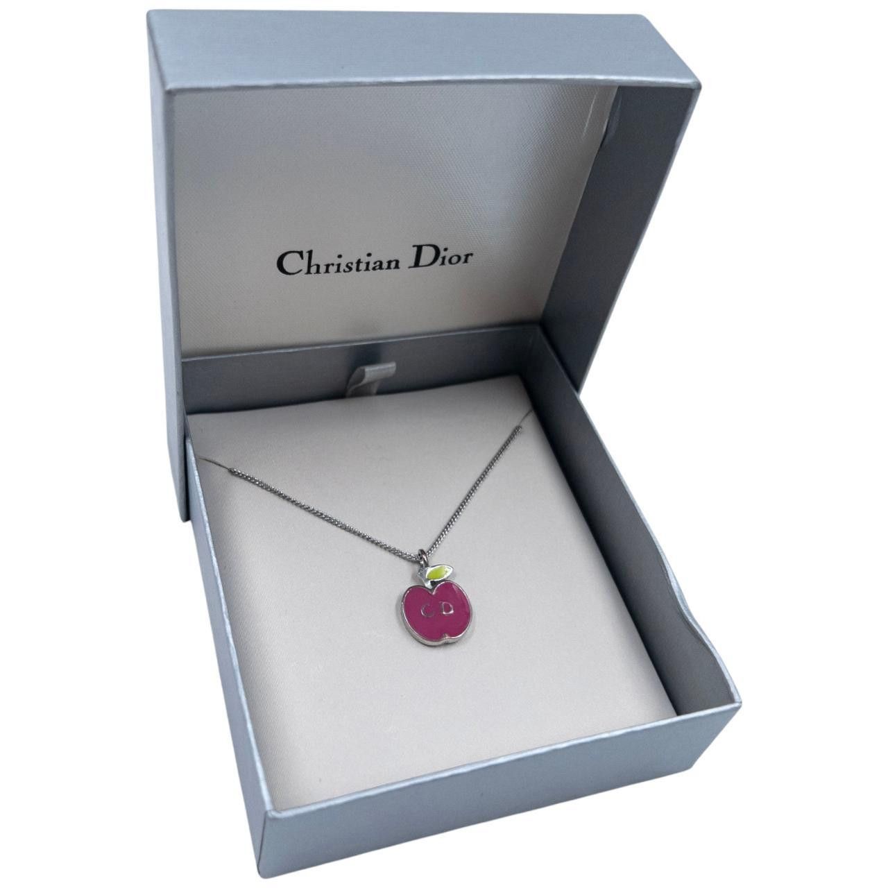 Dior Vintage Dior Apple Charm Bracelet Size ONE SIZE - 8 Thumbnail