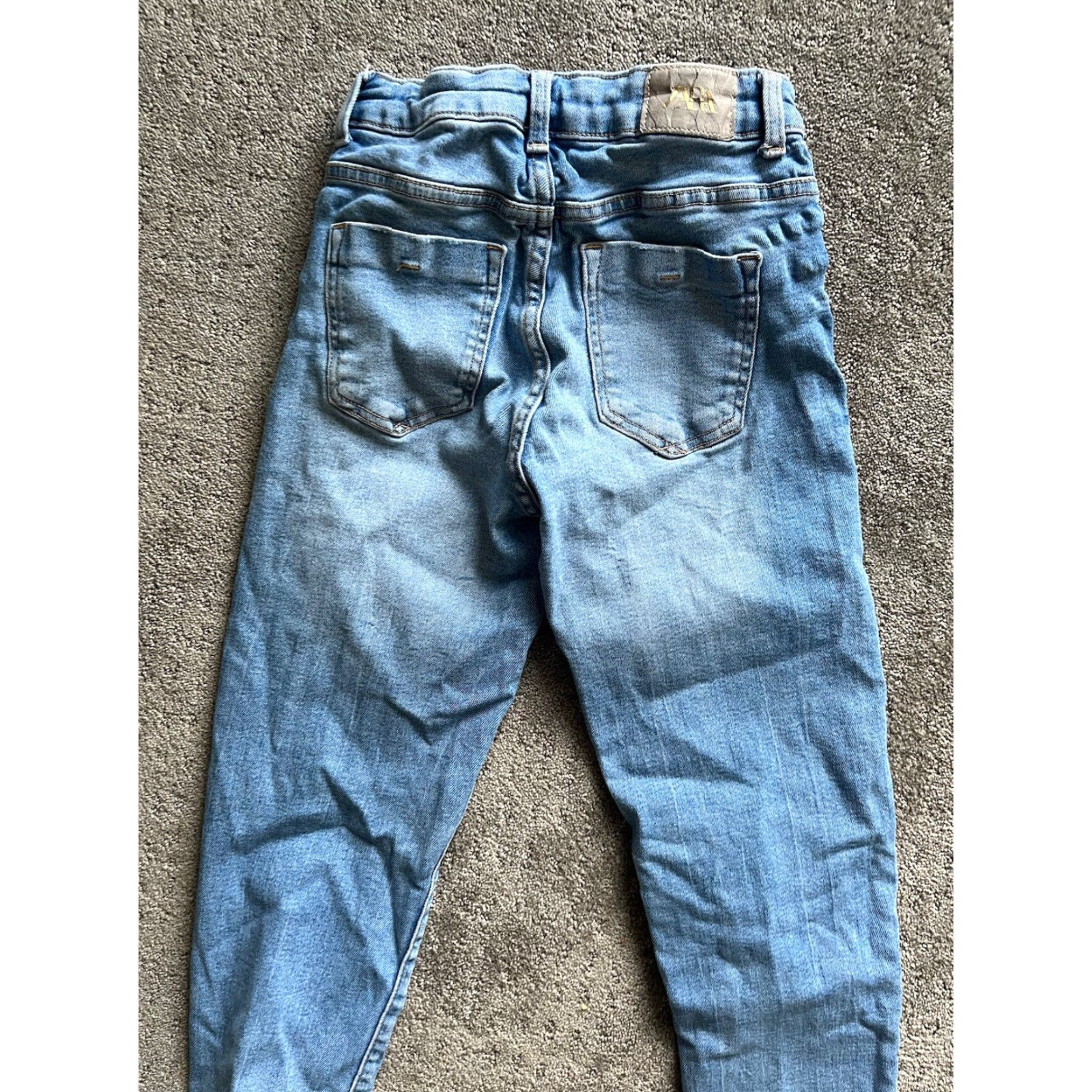 Zara Zara Jeans Womens Size 2 Blue Medium Wash Skinny Regular Fit Size 26" / US 2 / IT 38 - 4 Thumbnail