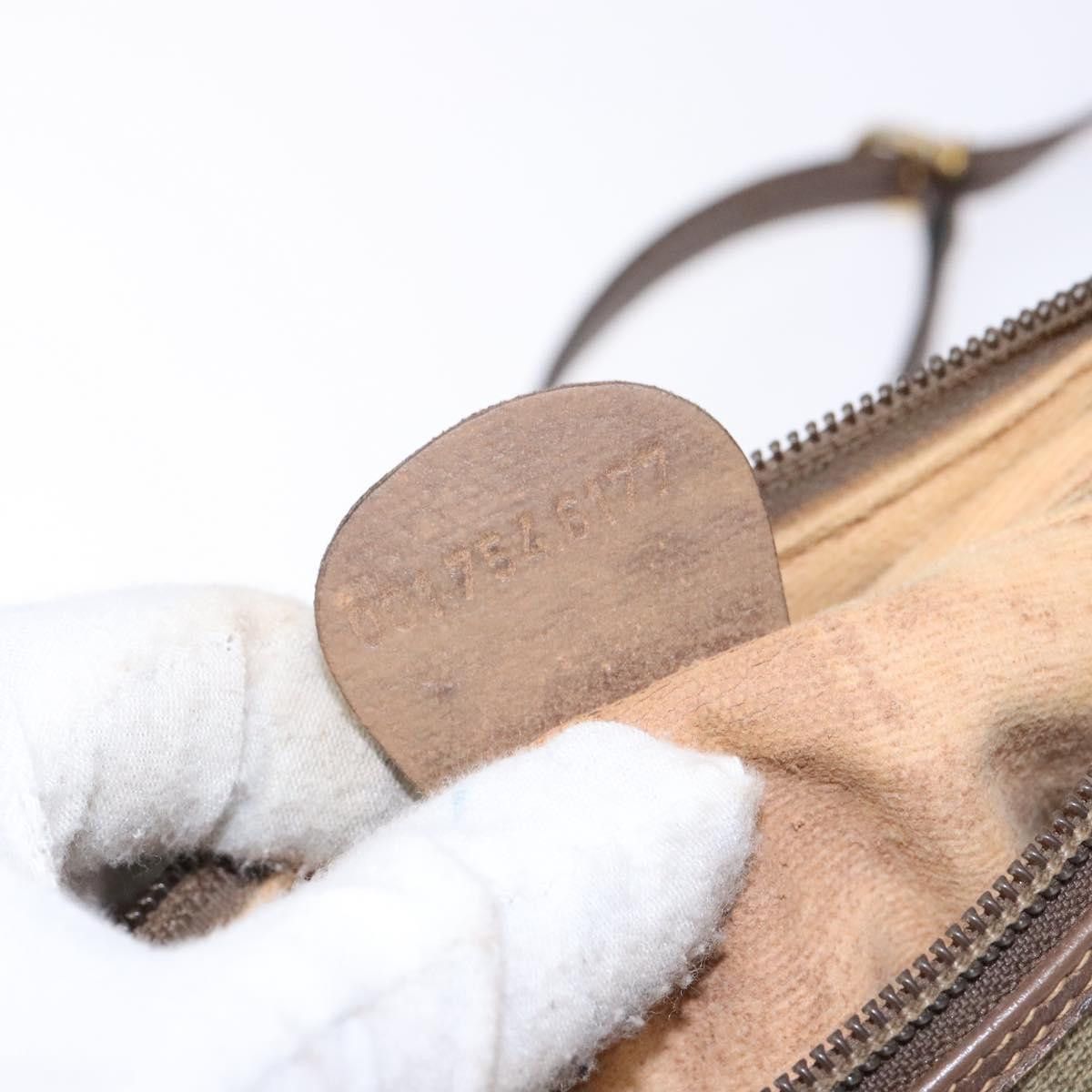 Gucci GUCCI GG Supreme Web Sherry Line Shoulder Bag Pvc Beige 001 Size ONE SIZE - 23 Thumbnail
