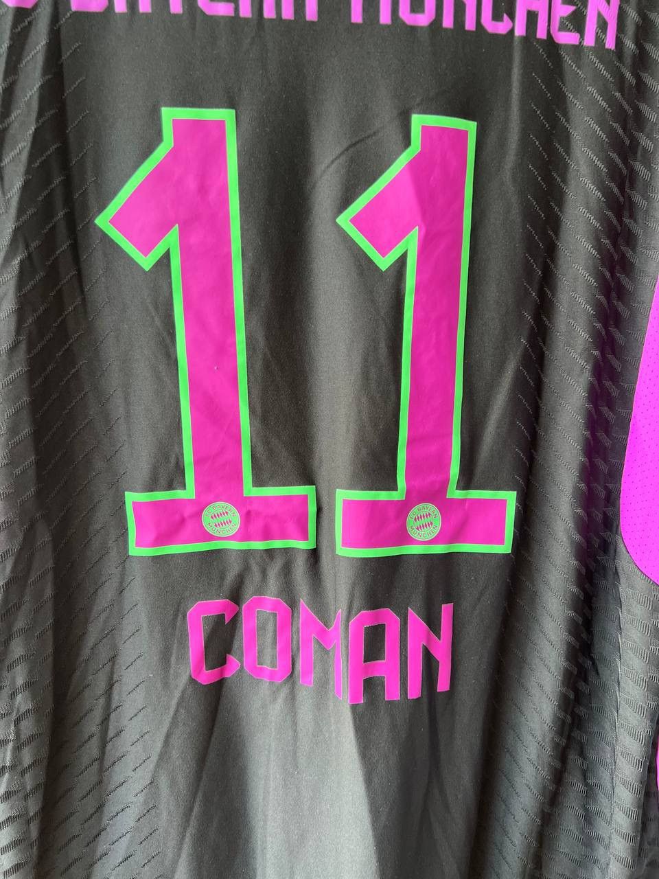 Adidas 2023/24 BAYERN MUNICH #11 COMAN AWAY SOCCER JERSEY SHIRT SzL Size US L / EU 52-54 / 3 - 14 Thumbnail