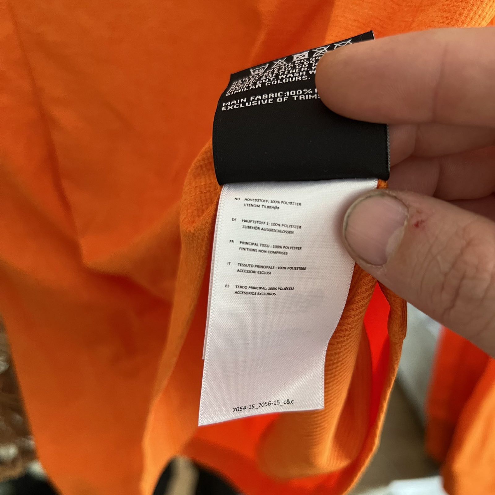 Norrona NORRONA Fjora Longsleeve Men Sz S Outdoor Trekking Orange Size US S / EU 44-46 / 1 - 5 Thumbnail
