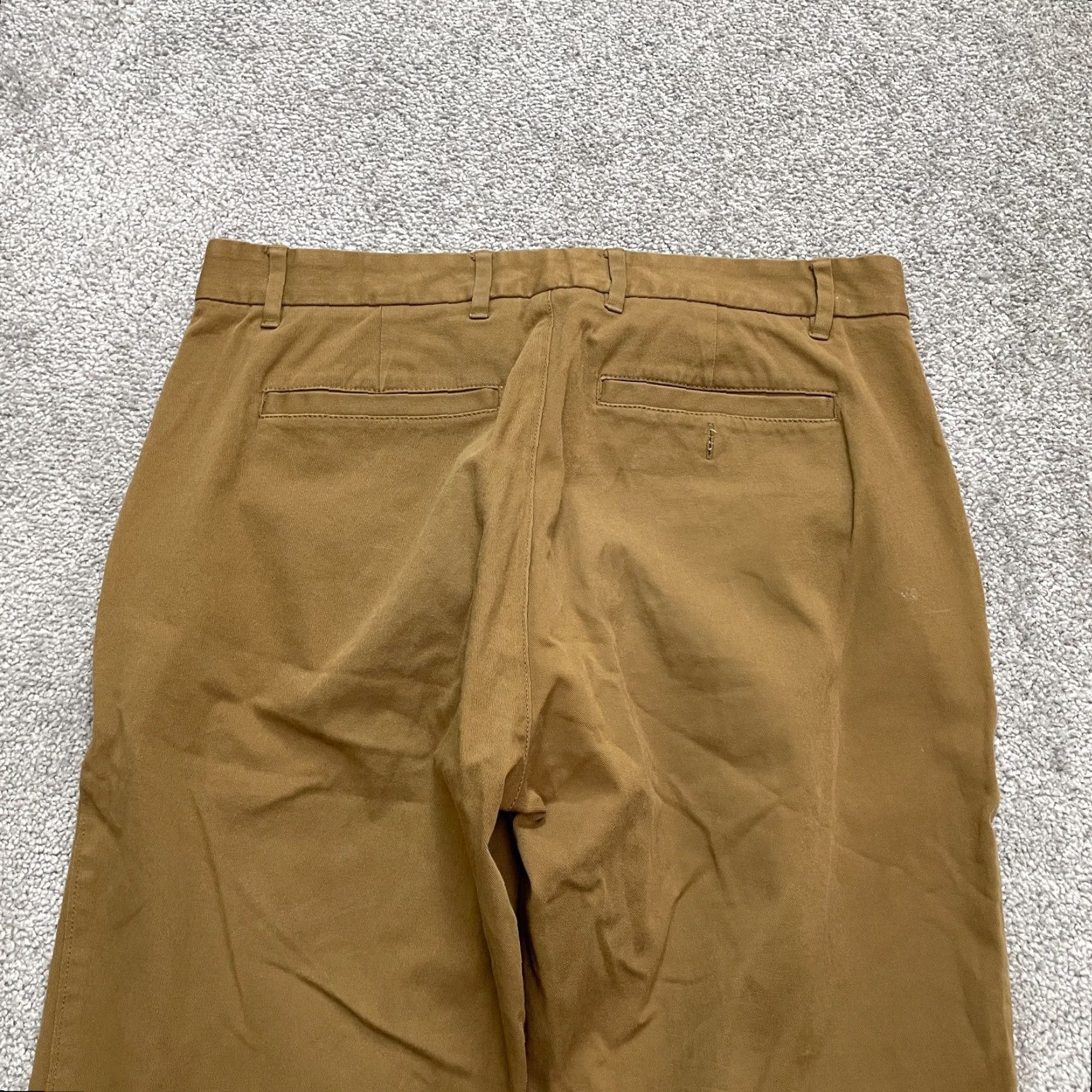 Everlane Everlane Chino Pants Mens 32x32 Brown Slim Flat Front Work Size US 32 / EU 48 - 4 Thumbnail
