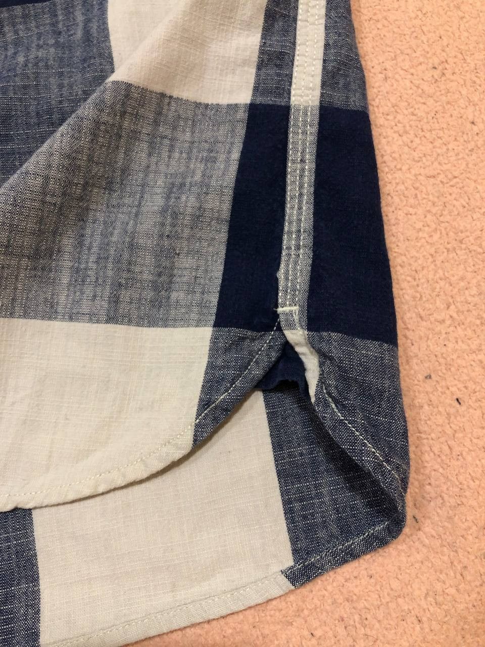 Allsaints Allsaints Mens Flannel Plaid Shirt STREETWEAR Size US XS / EU 42 / 0 - 9 Thumbnail