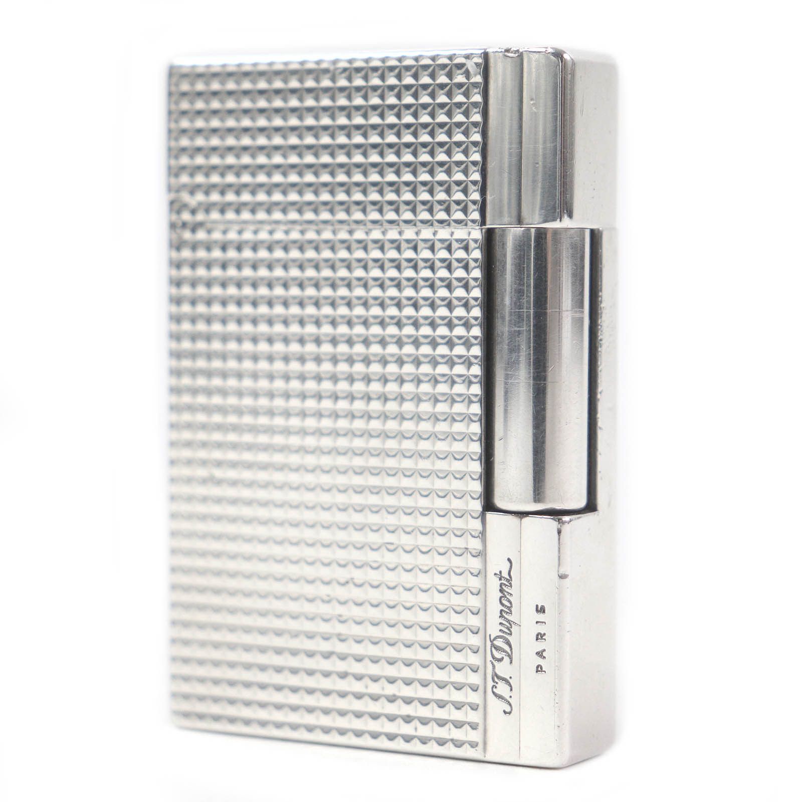 Other Other Dupont Gatsby Diamond Head Silver Lighter Precious Metal Lighter DUTY FREE for USA Size ONE SIZE - 1 Thumbnail