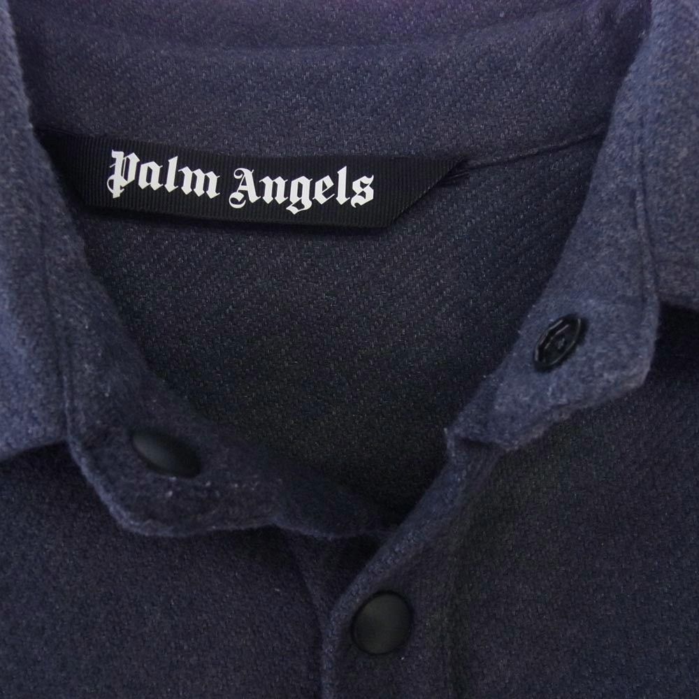 Palm Angels Embroidered Bleached Long Sleeve Shirt Size US M / EU 48-50 / 2 - 3 Thumbnail