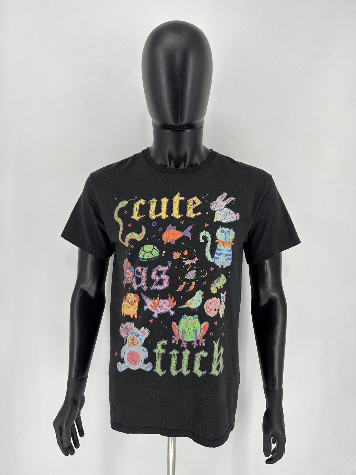 Other Vintage Y2K Adult “ Cute As Fuck” Promo Humor Tee Size US M / EU 48-50 / 2 - 2 Thumbnail