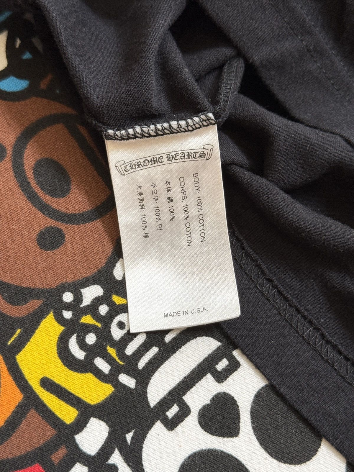Chrome Hearts Chrome Hearts Yellow Made In Hollywood Logo Tee Size US S / EU 44-46 / 1 - 7 Thumbnail