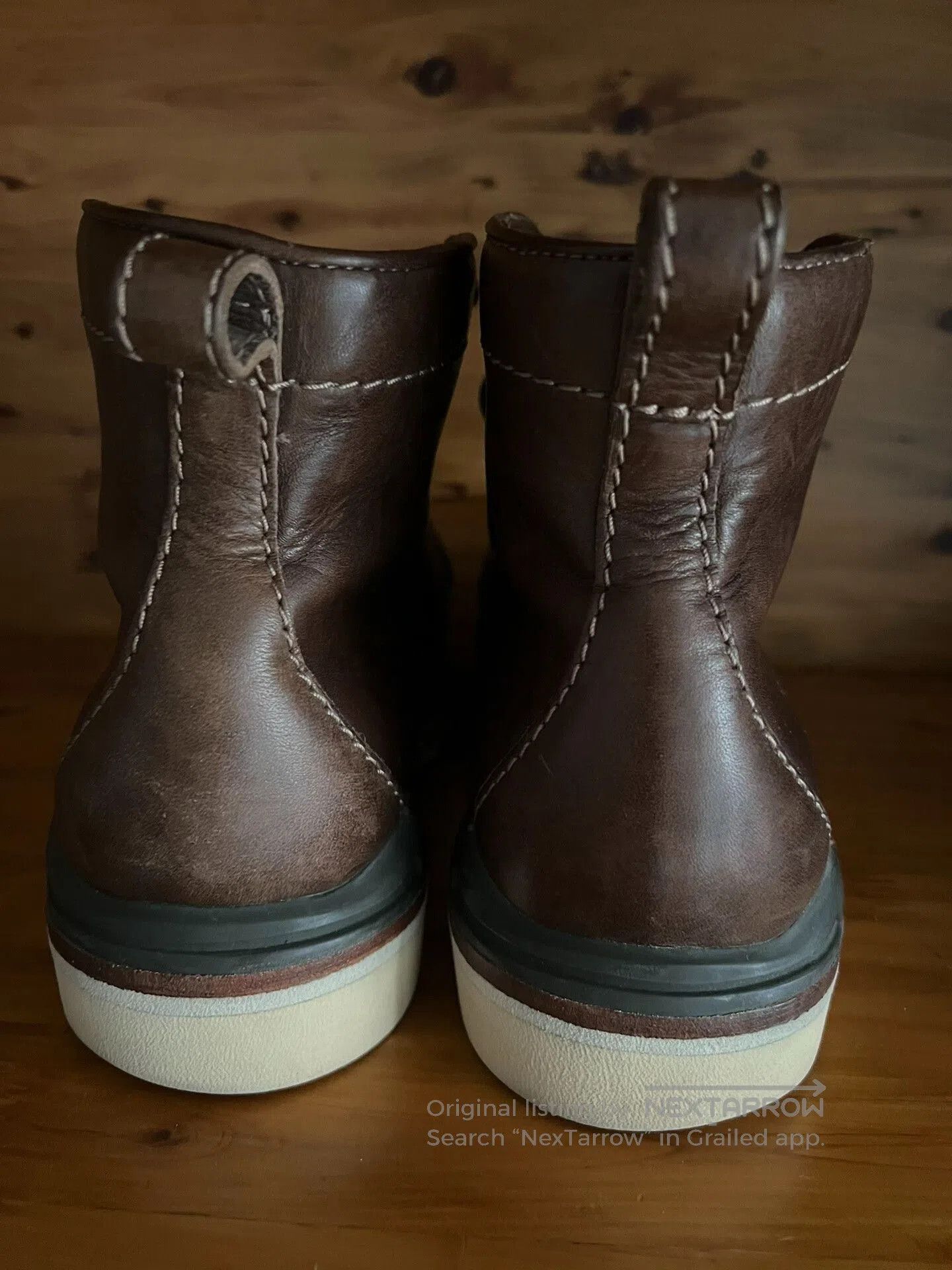 Visvim visvim Armiger Folk Brown Leather Boots. Size US 9 / EU 42 - 4 Thumbnail