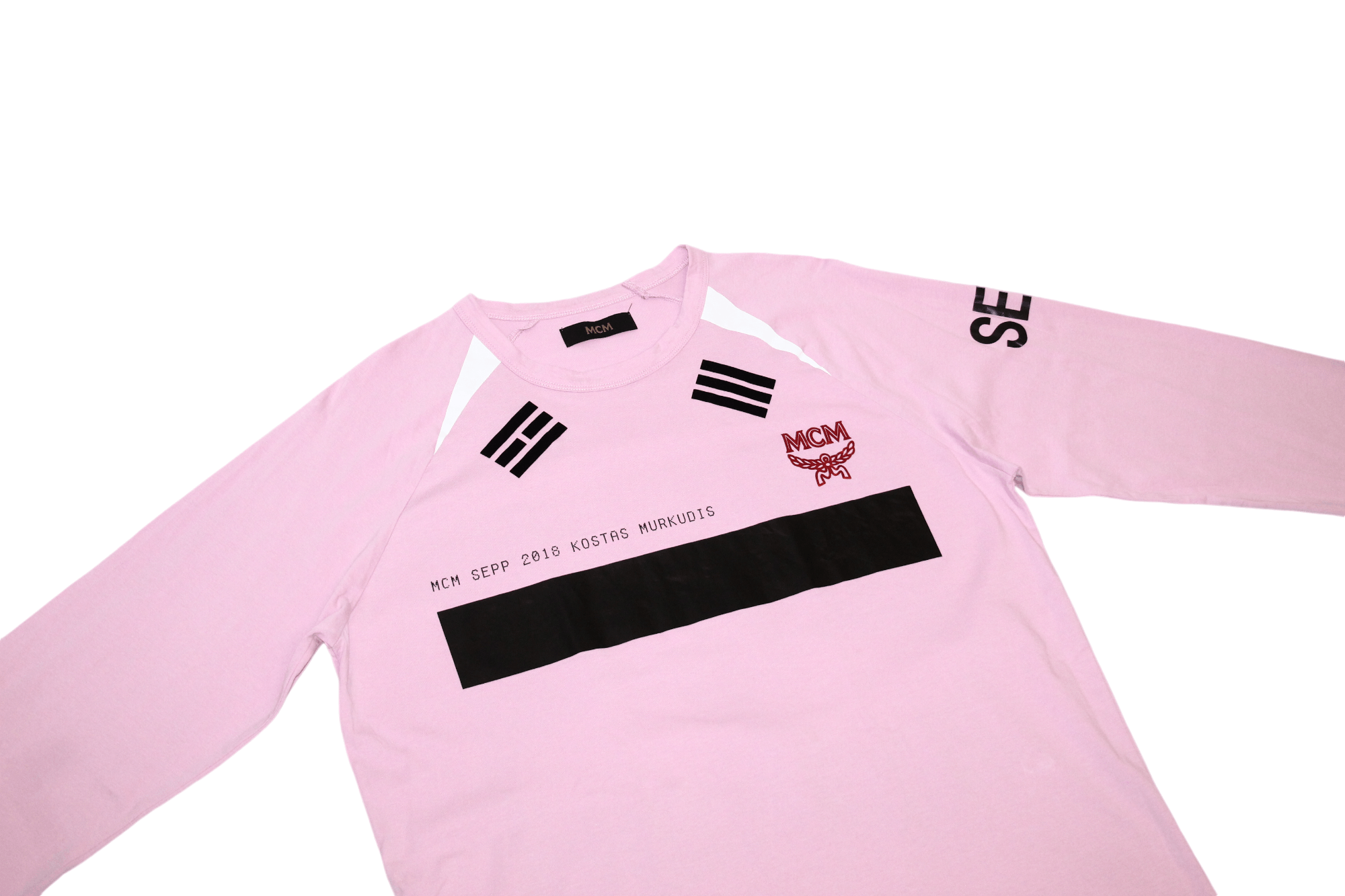 Kostas Murkudis Kostas Murkudis x MCM Limited 2018 Runway L/S T-shirt Size US XL / EU 56 / 4 - 3 Thumbnail