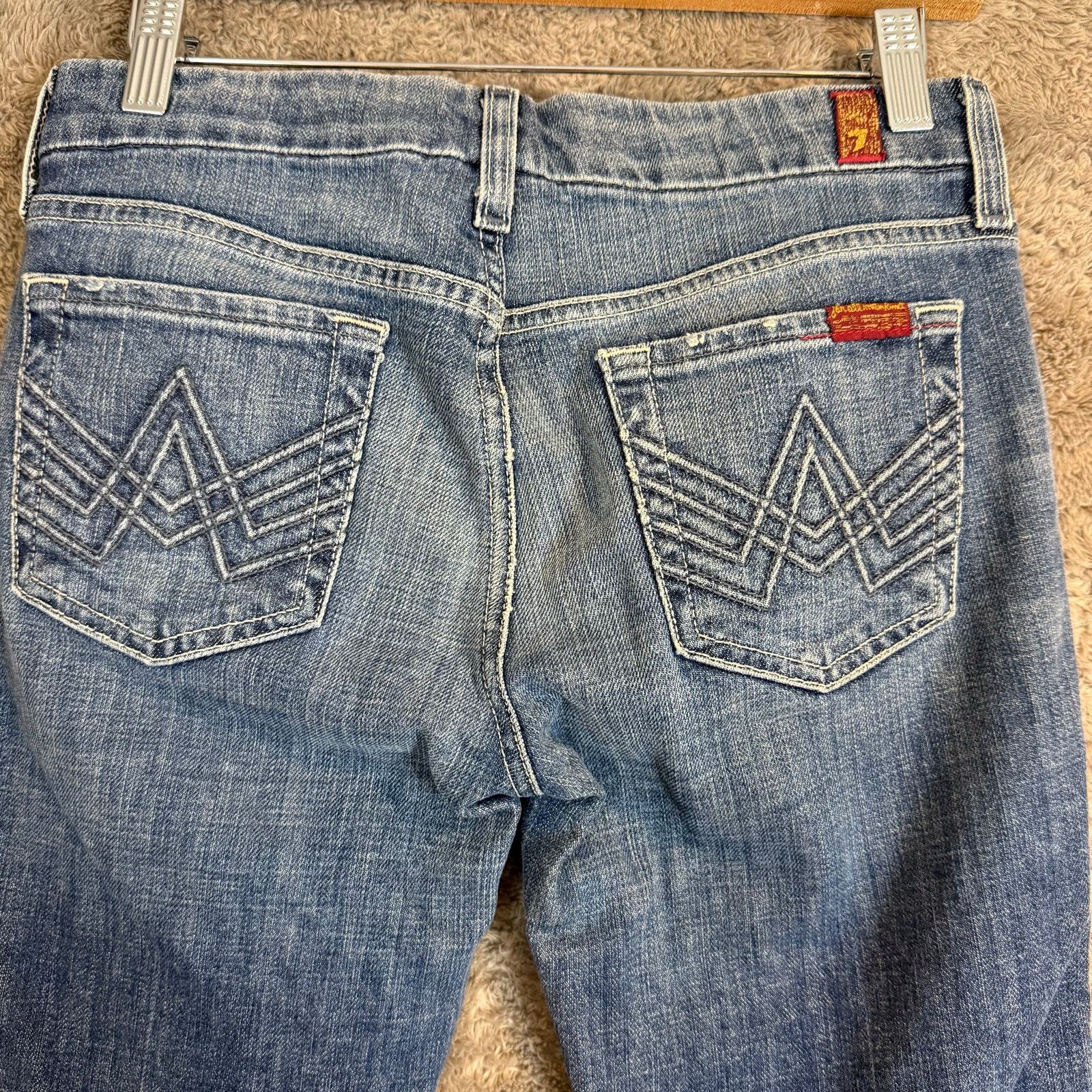 7 For All Mankind 7 for all Mankind A Pocket Jeans size 26 Bootcut Boot Cut Size 26" / US 2 / IT 38 - 5 Thumbnail