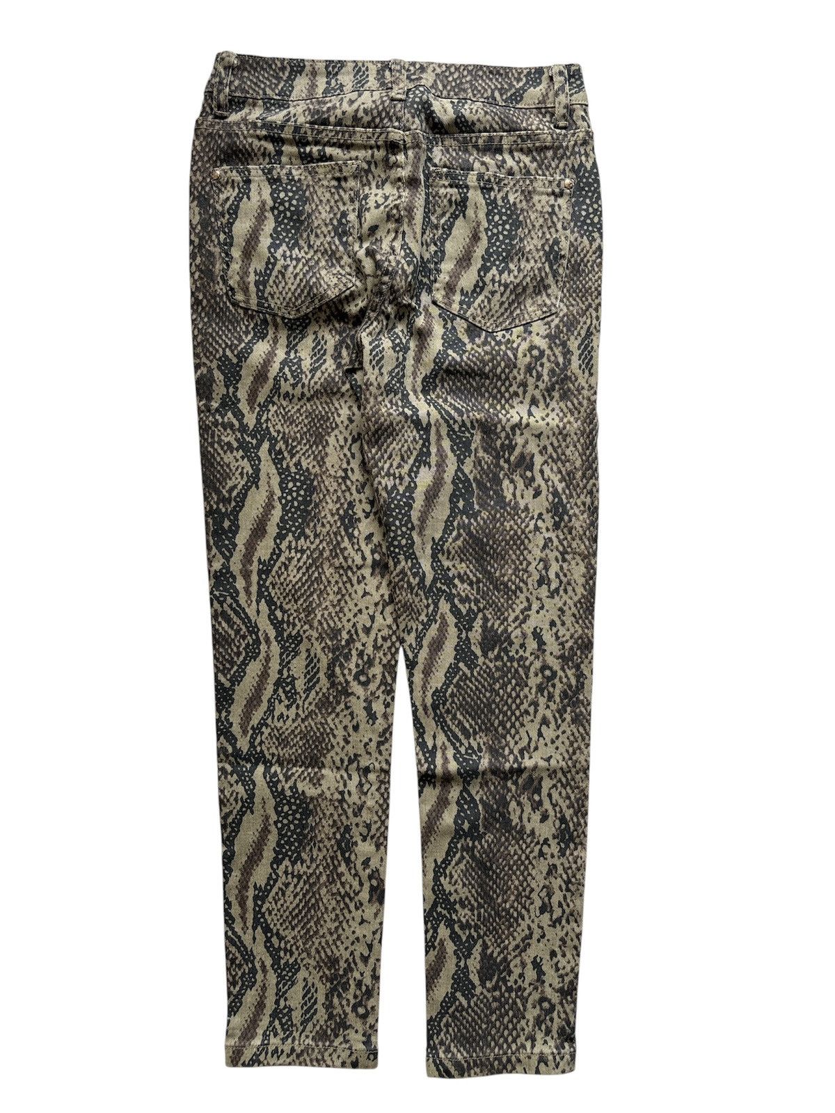Roberto Cavalli Snake Print Pants Size 28" / US 6 / IT 42 - 2 Thumbnail